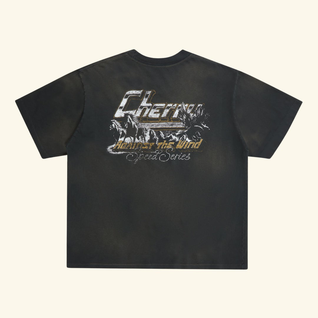 Against The Wind Pocket T-Shirt