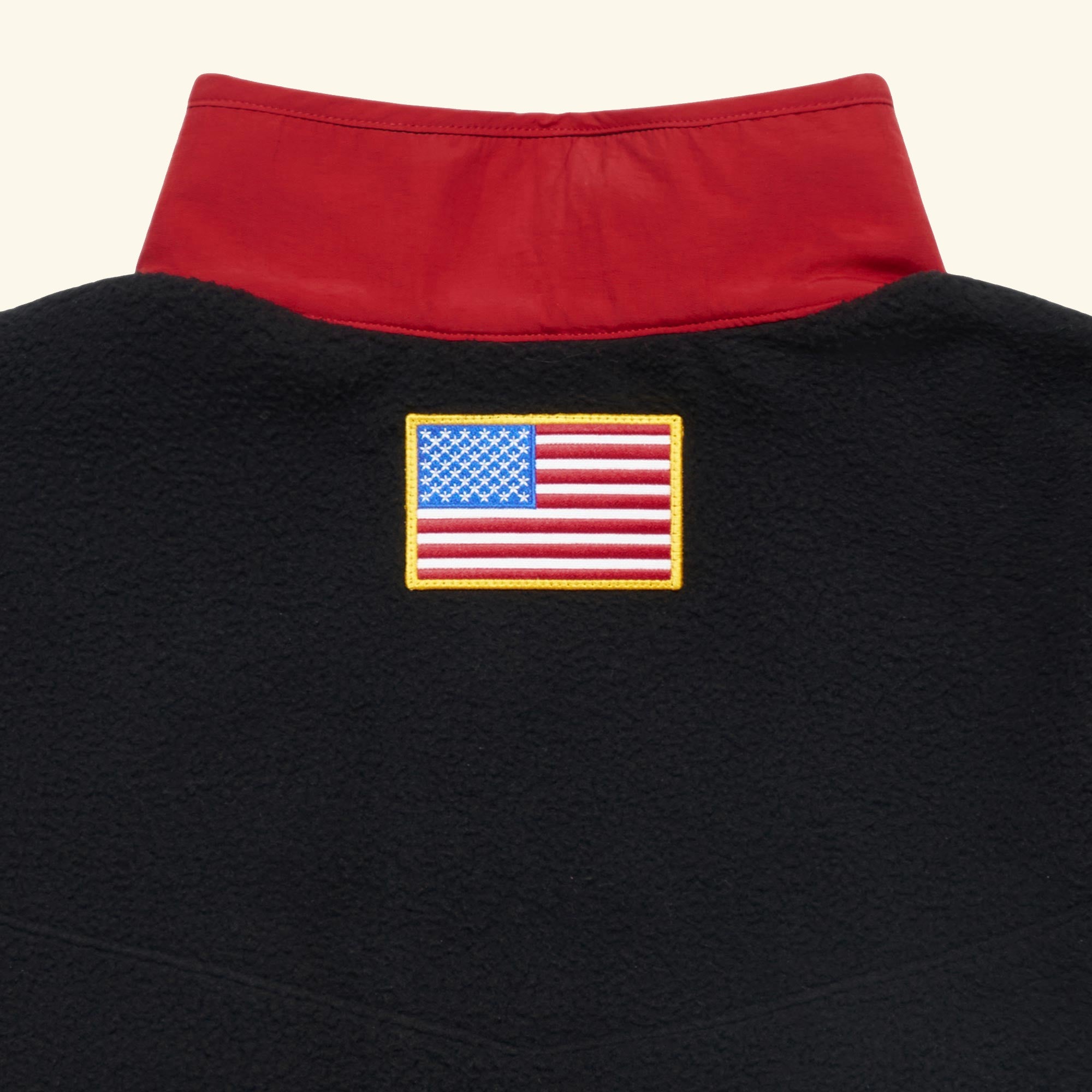 Racing Half Zip Fleece (Black/Red)