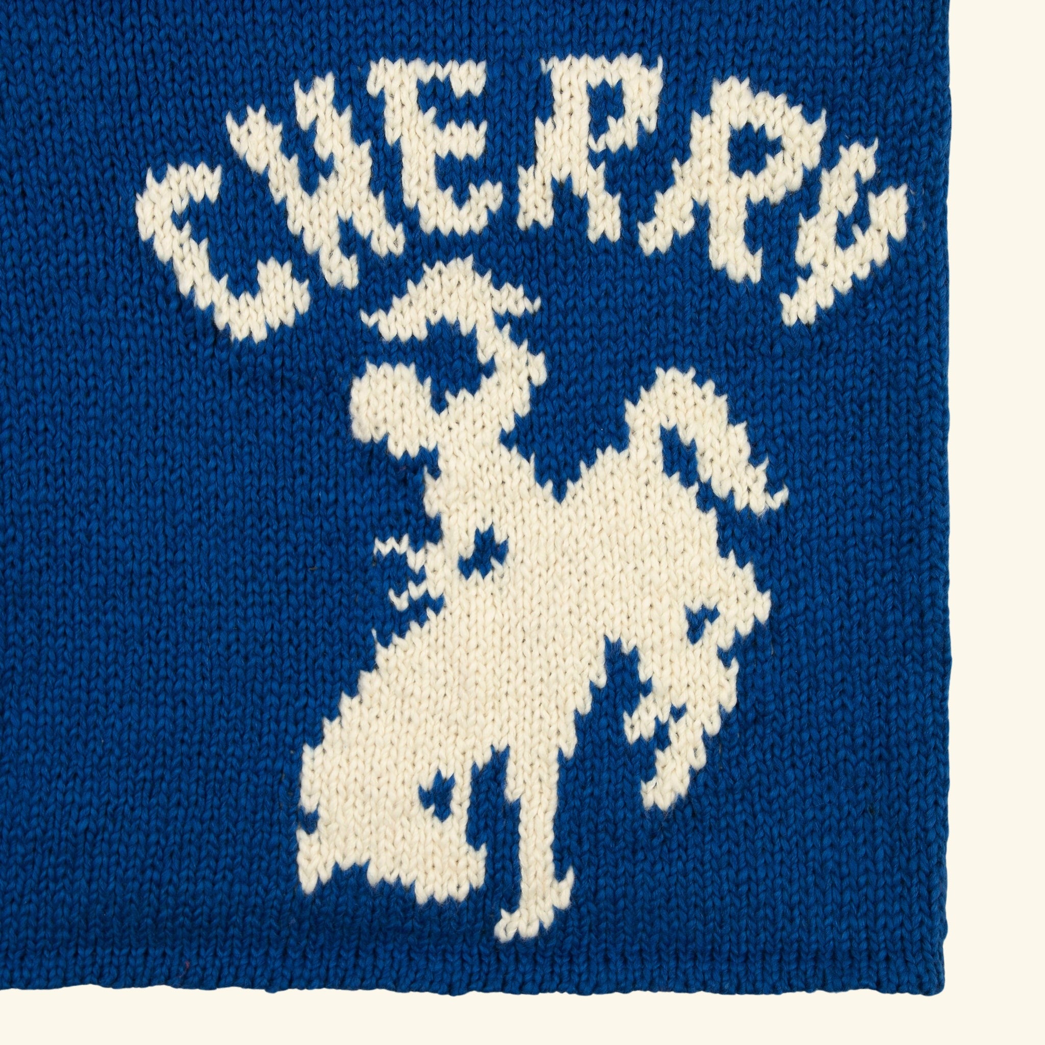 Knit Western Shorts (Royal Blue)