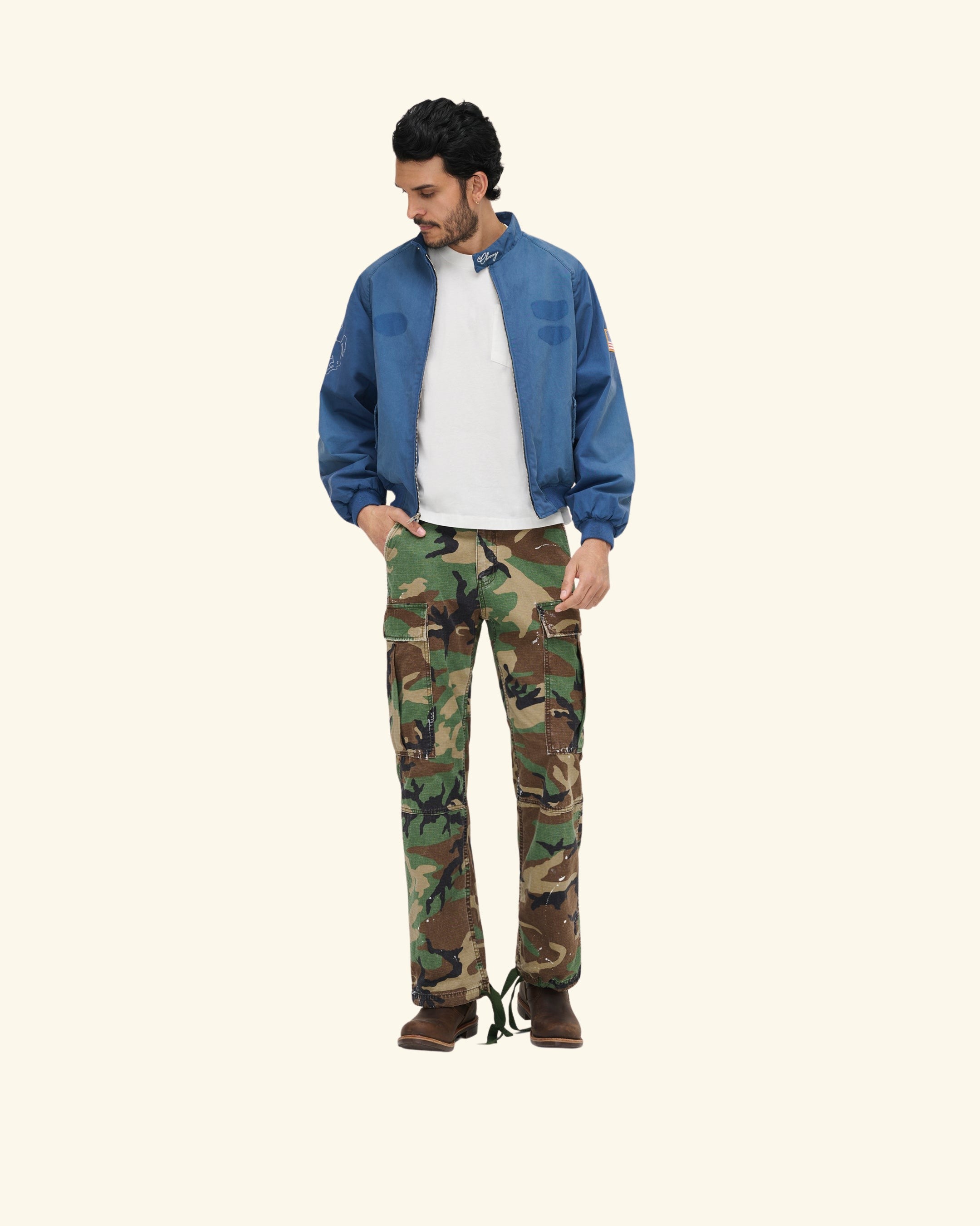 Championship Jacket (Sun Faded Blue)