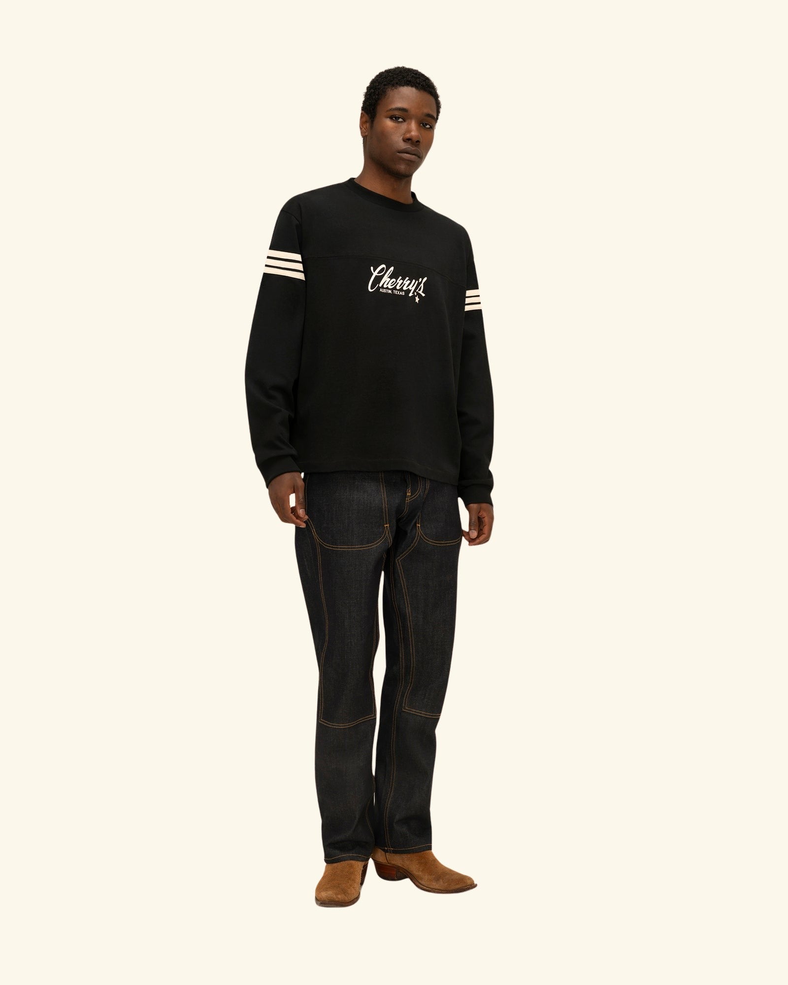 Austin Stripe Long Sleeve T-Shirt