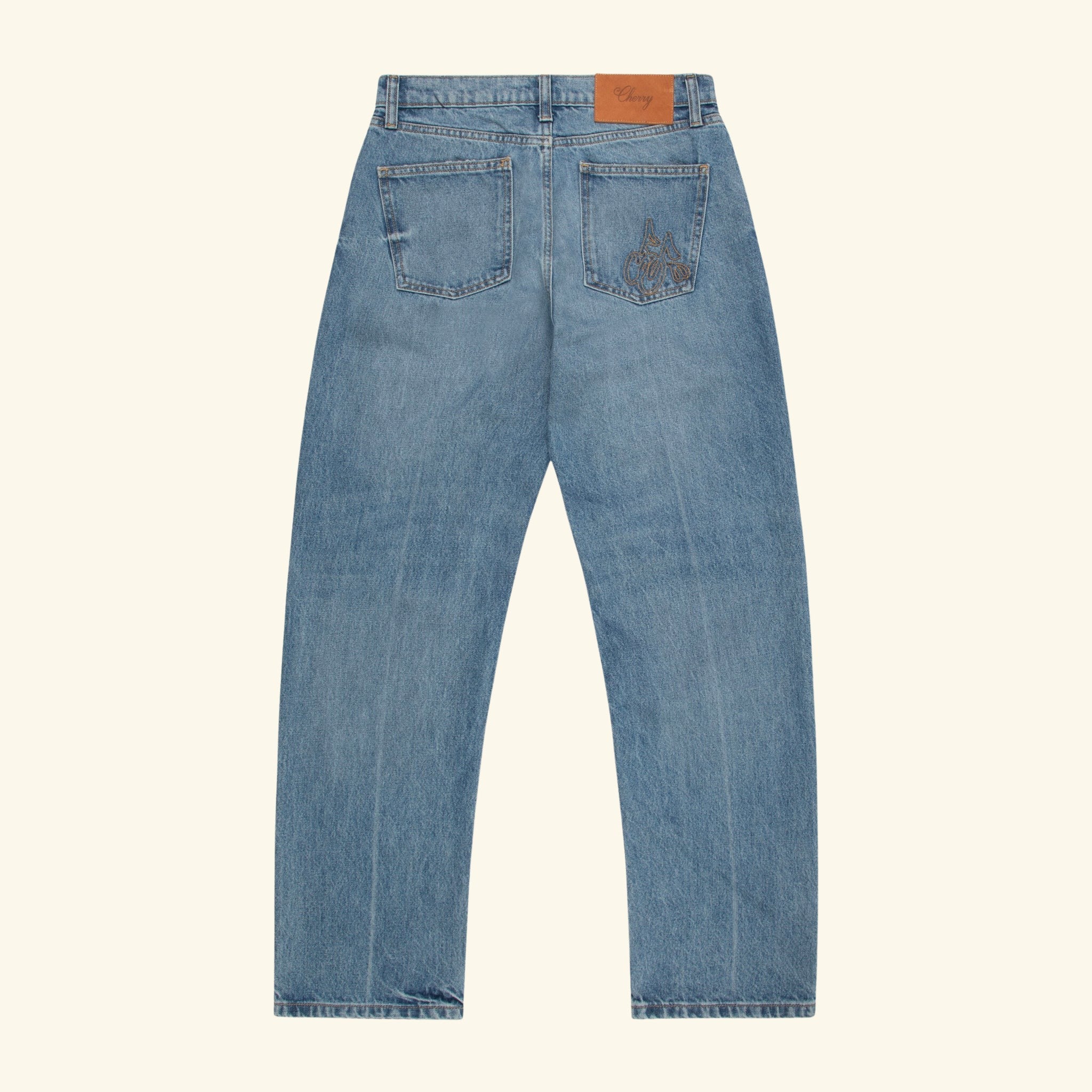 Relaxed Medium Cowboy Wash Jeans