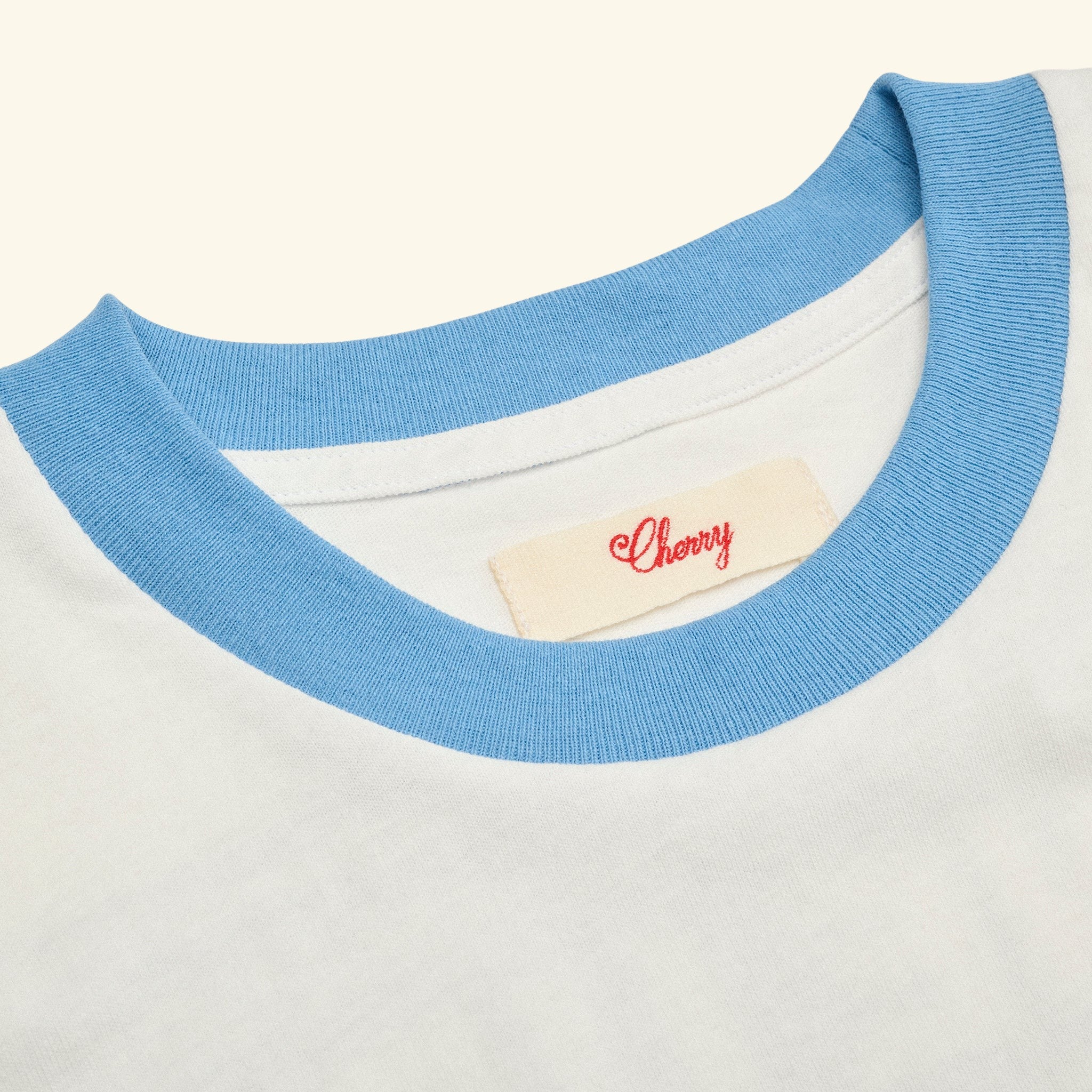 Cherry Nationals Boxy Tee (White/Blue)