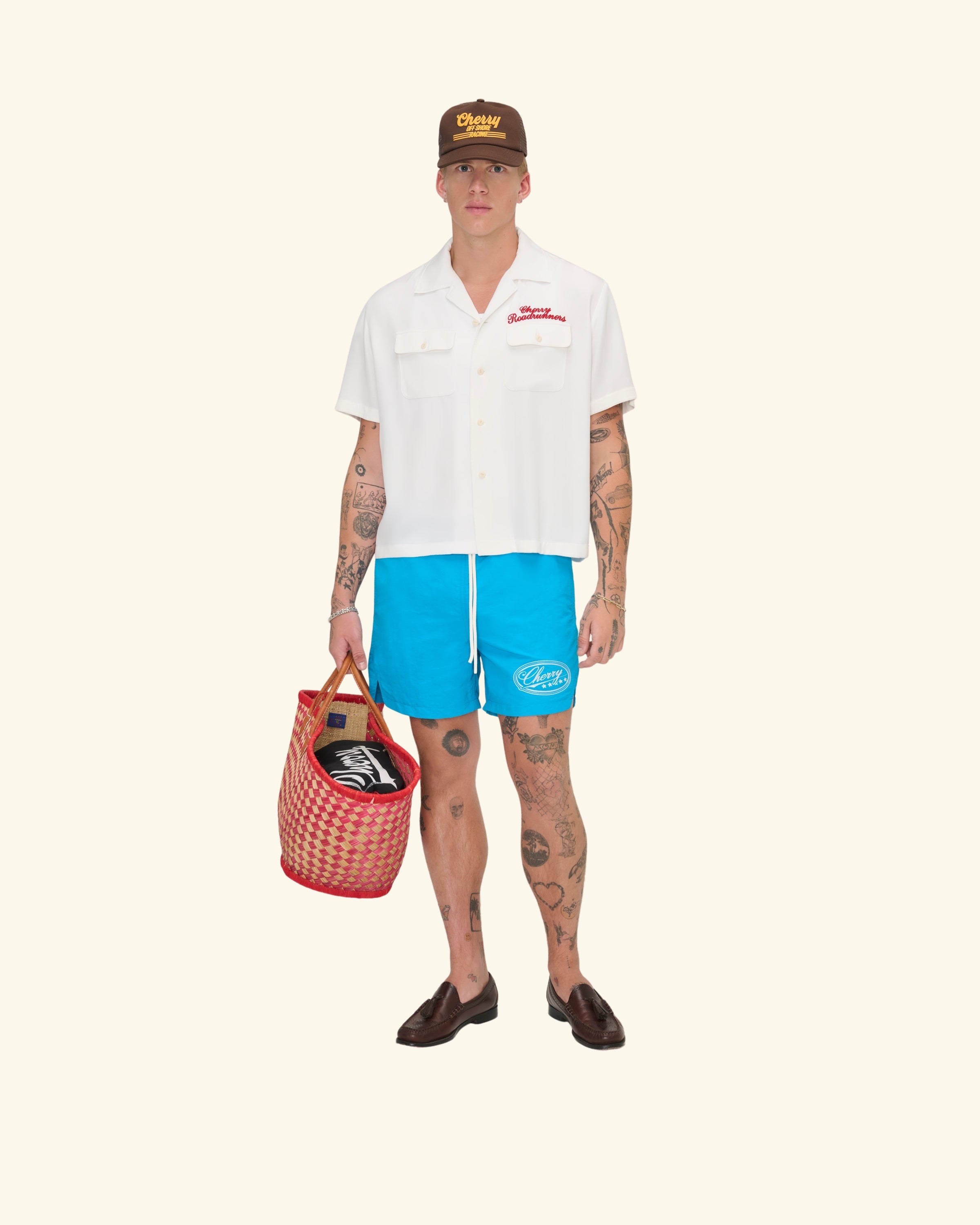 Five Star Swim Trunk (Aqua)