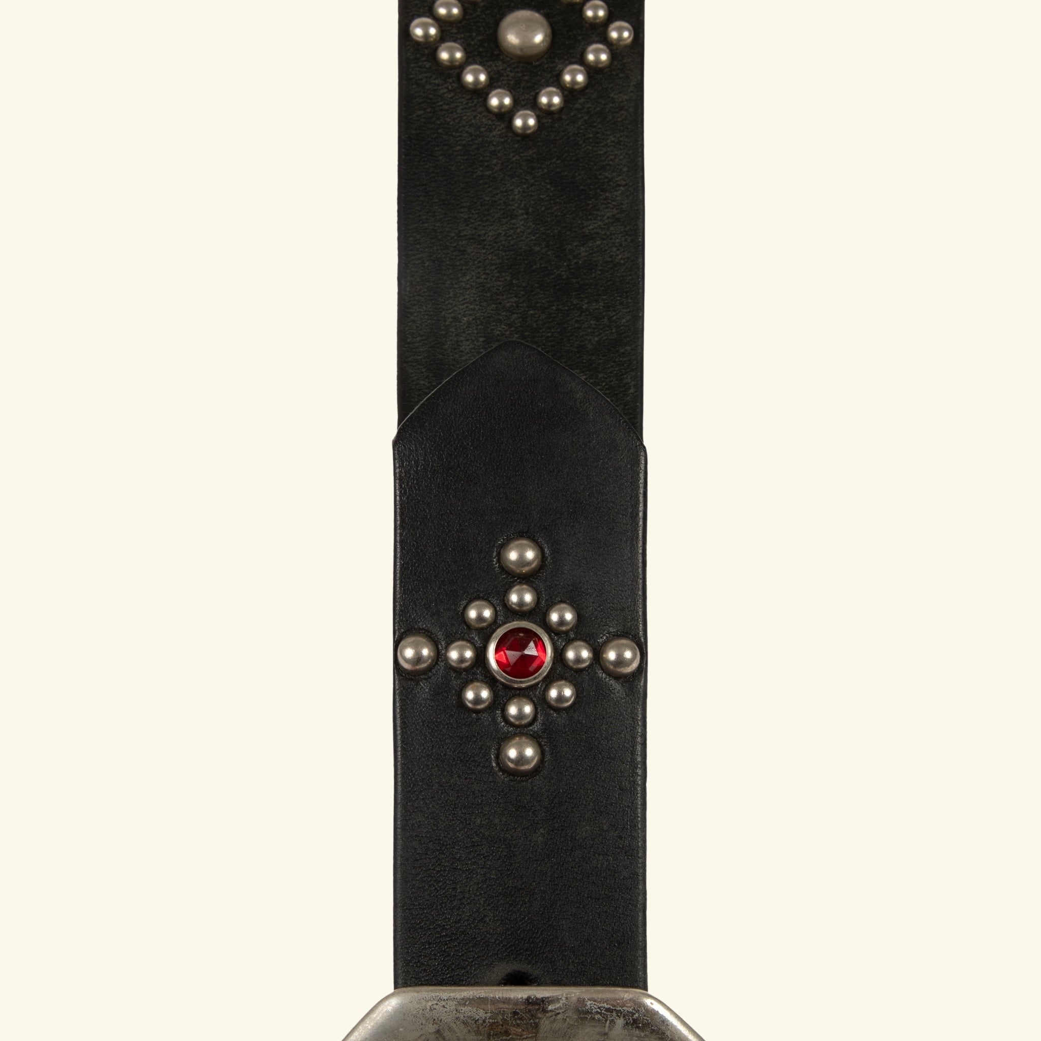 Santa Fe Studded Belt (Black)