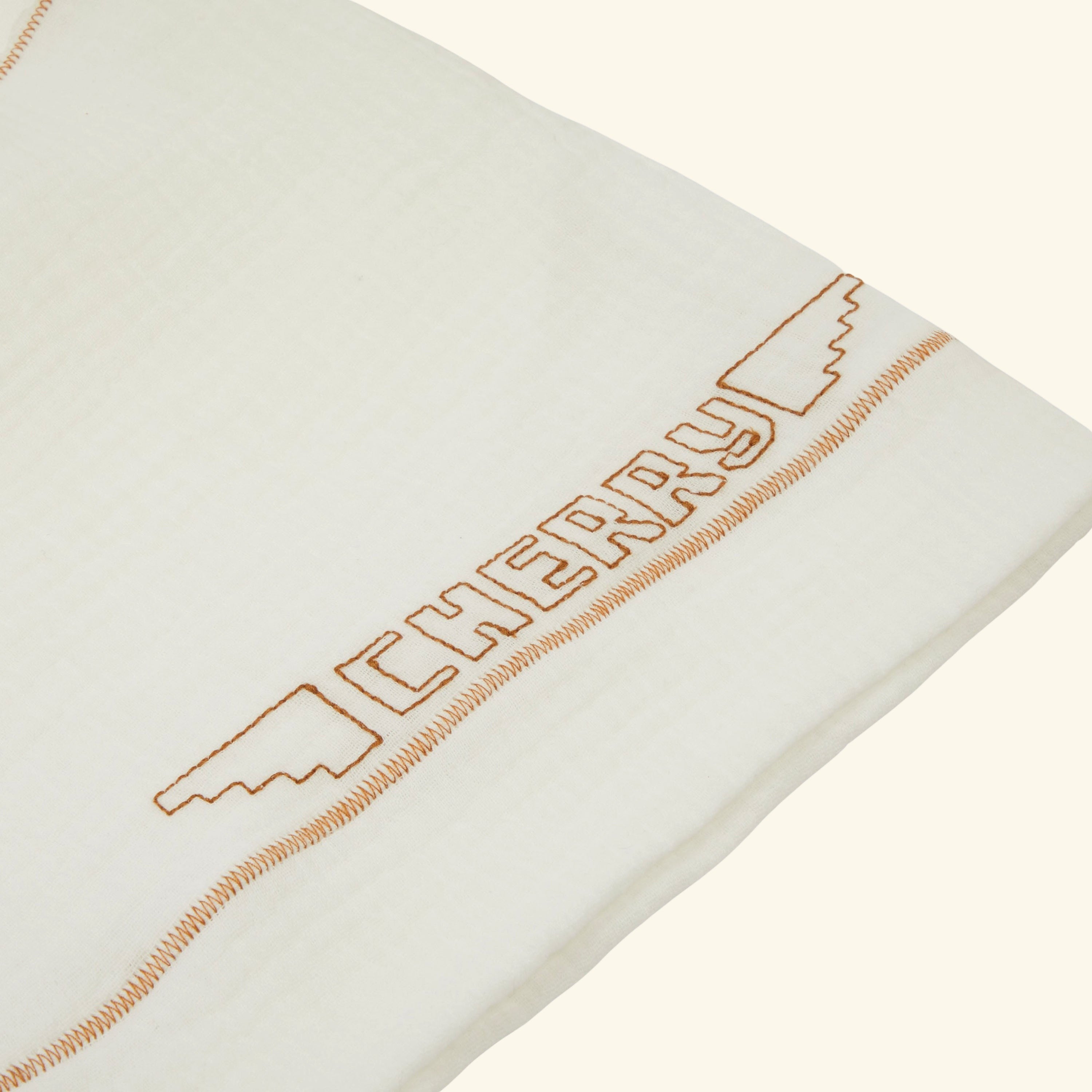 Embroidered Vacation Shorts (White)