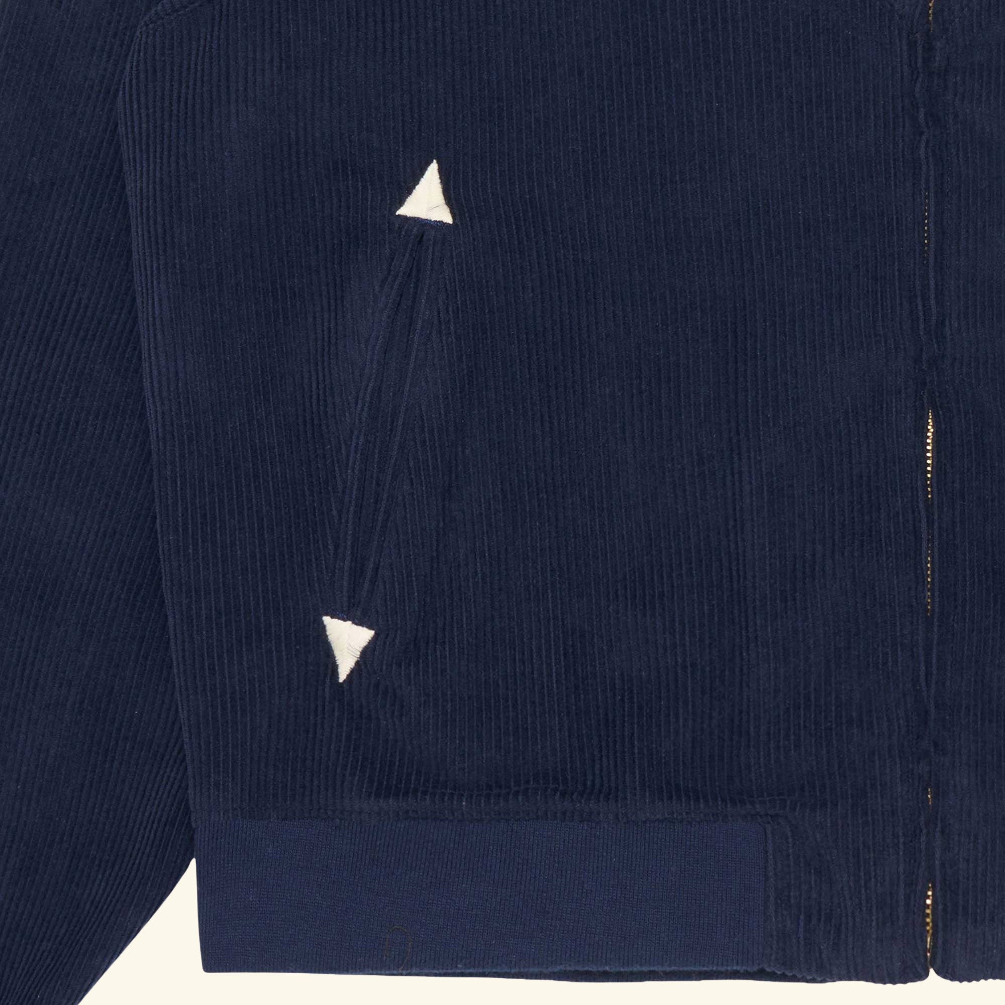 Corduroy Charro Jacket (Navy)