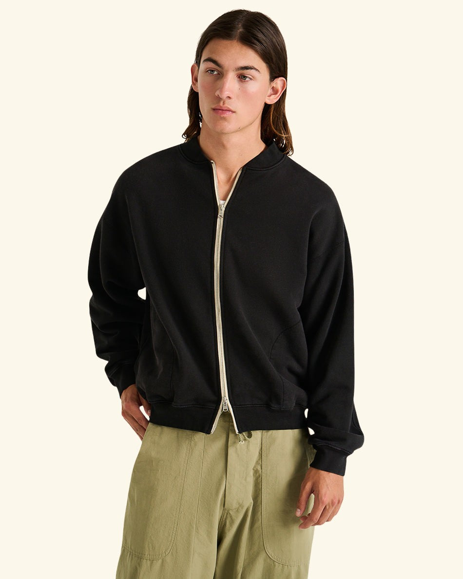 Five Star Zip Up Crewneck