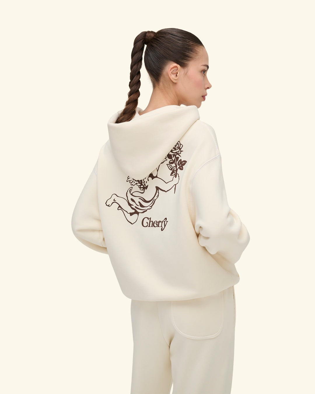 ブラウン　Cherry x GDC Angel Hoodie L 即完売　新品 Cherry x GDC Angel Men's Hoodie (Brown) – CHERRY LA