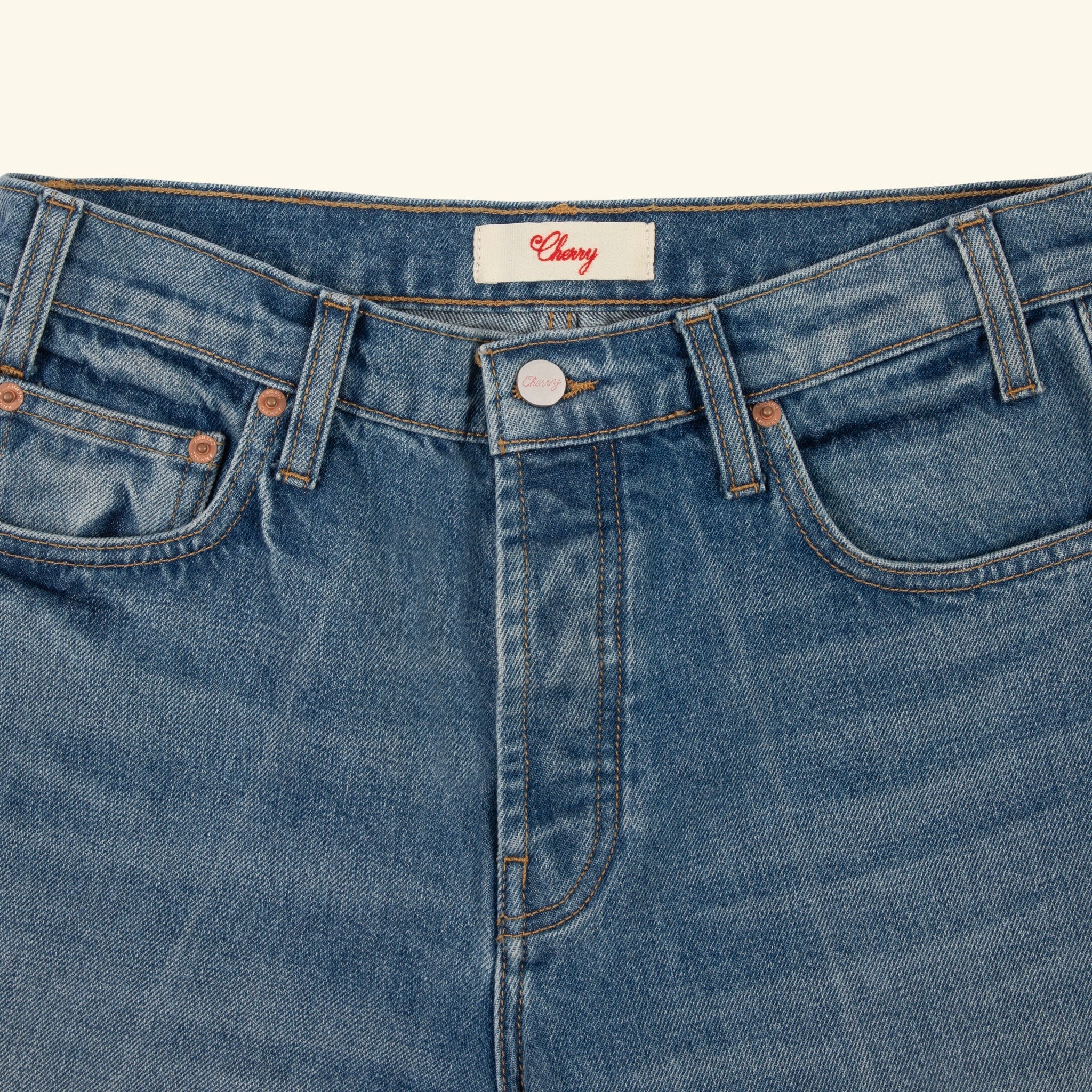 Relaxed Medium Cowboy Wash Jeans