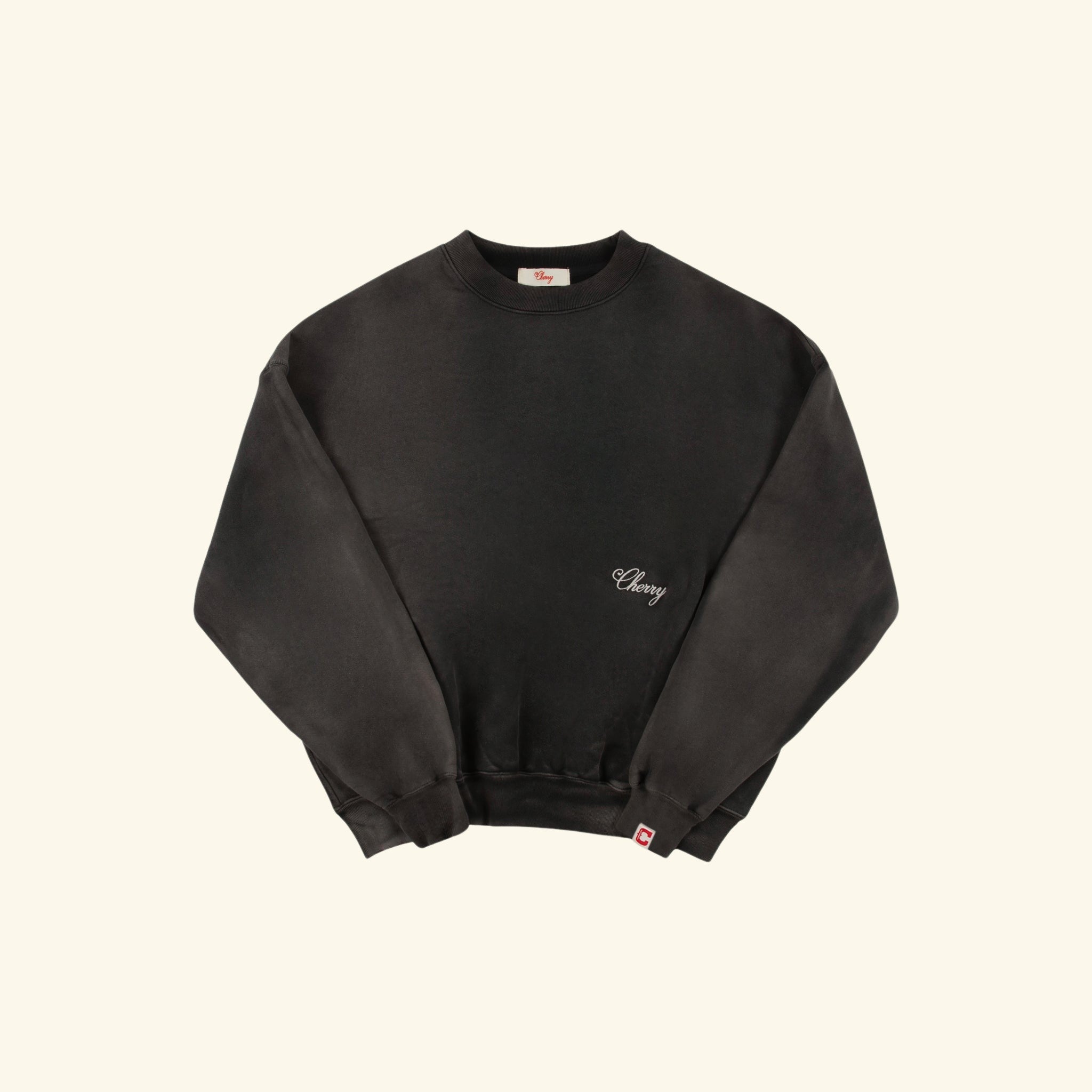 American Classic Crewneck (Sun Faded Black)