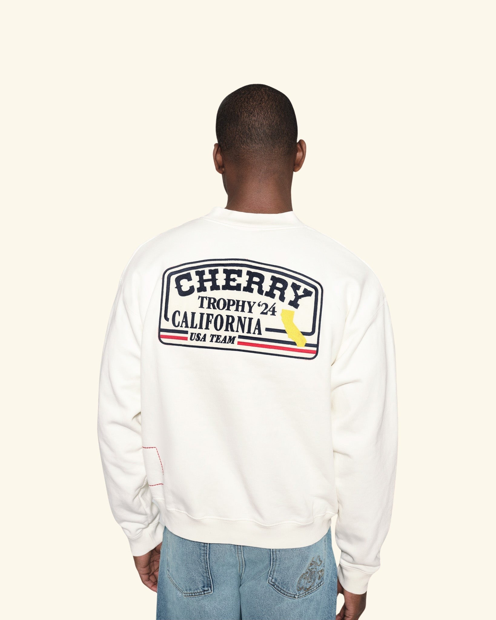 Trophy Henley Crewneck