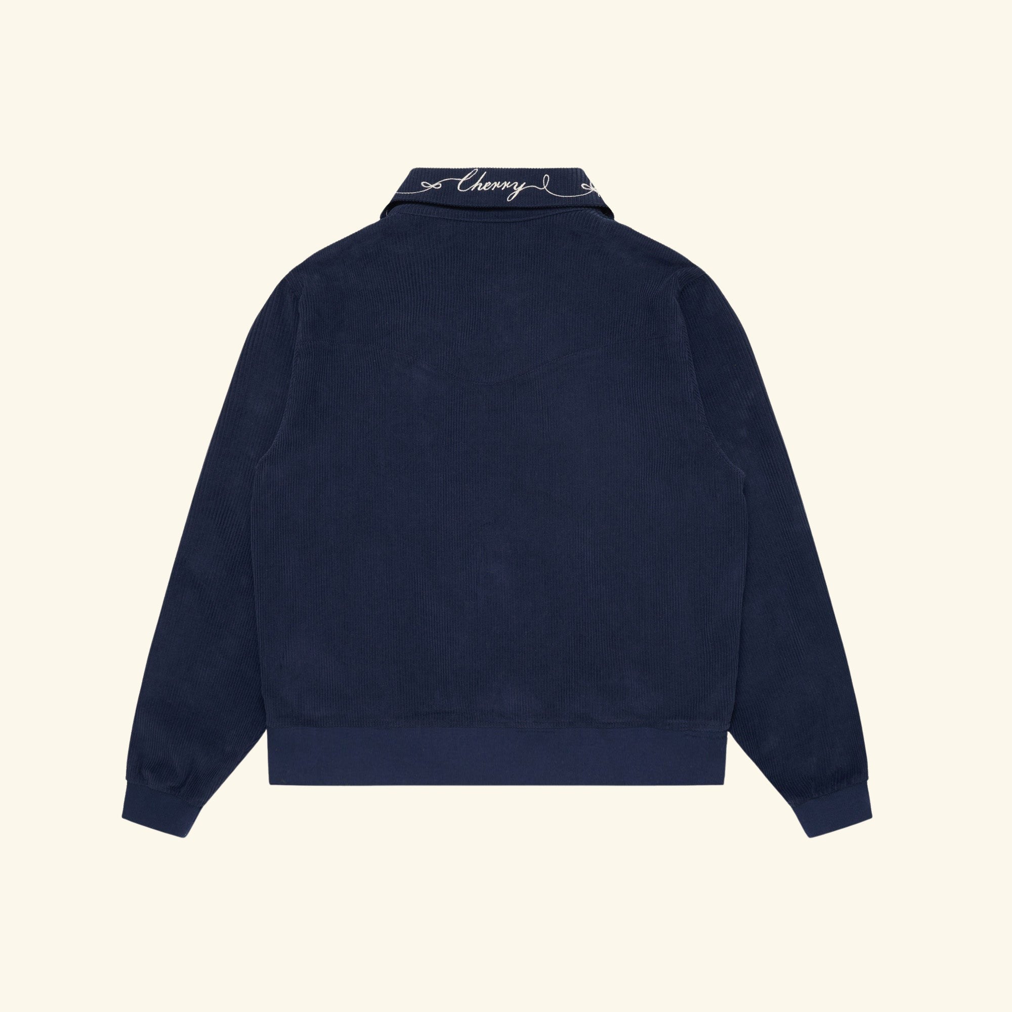 Corduroy Charro Jacket (Navy)