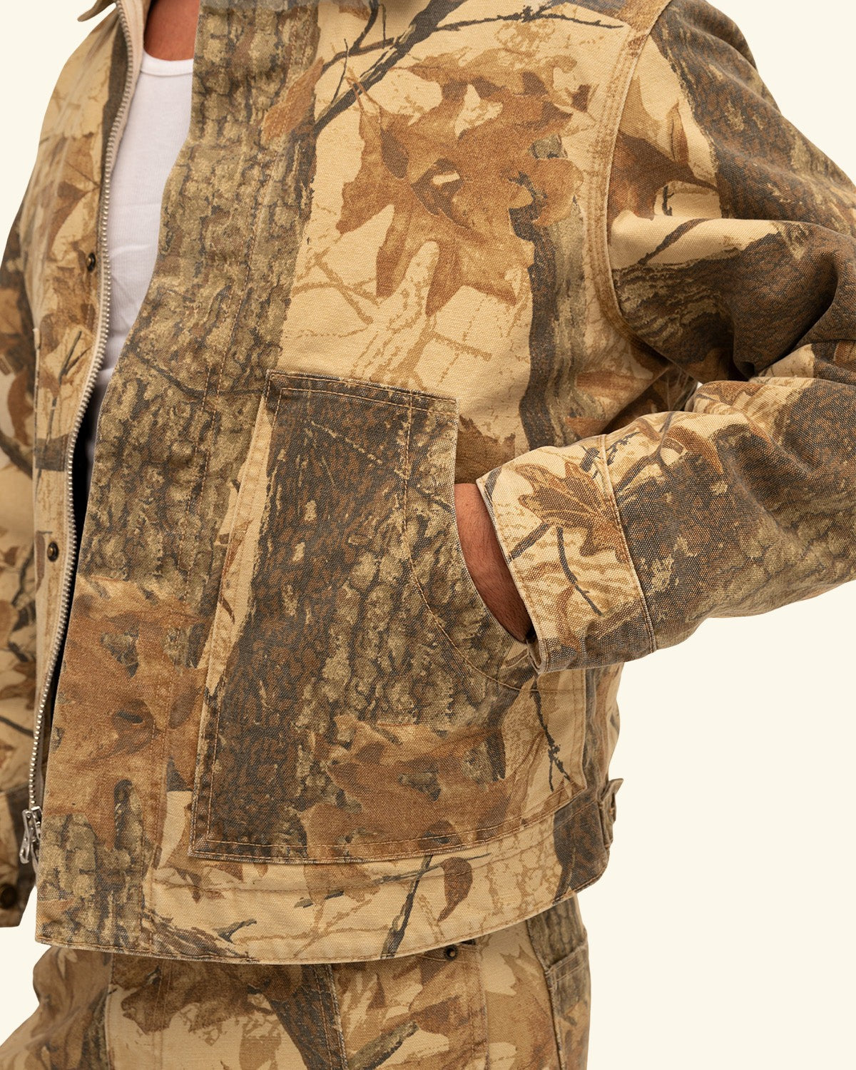 Mossy Oak Quilted Work Jacket