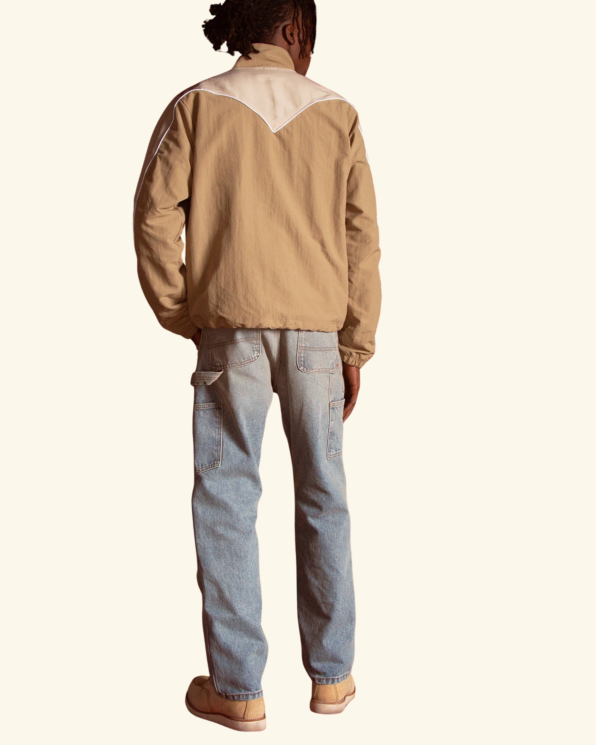Western Track Jacket (Khaki)