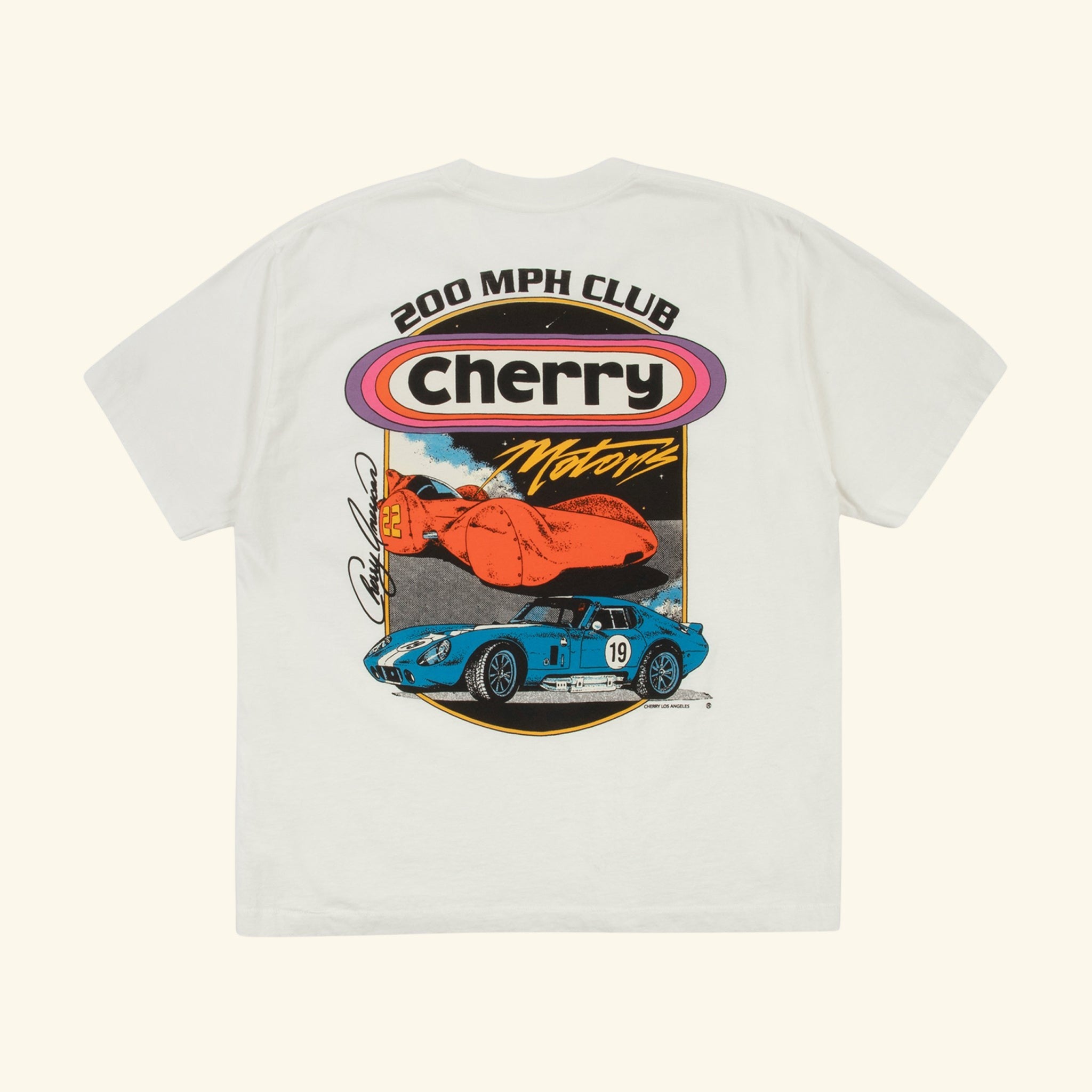 Cherry Motors Classic Tee (White)