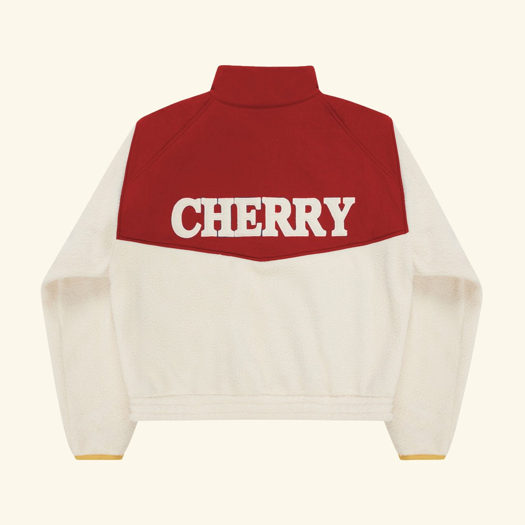 Racing Zip Sherpa Jacket