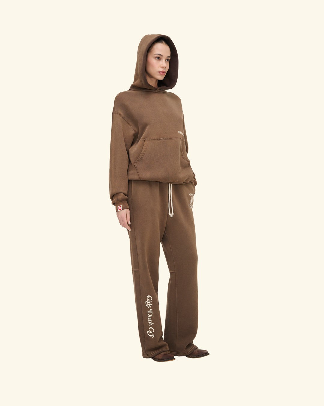 Cherry x GDC Angel Men's Sweatpants (Brown)