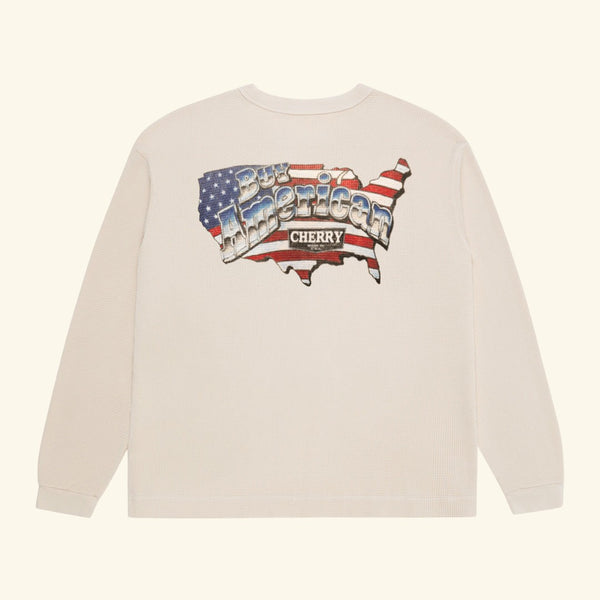 Boxy Thermal Long Sleeve – CHERRY LA