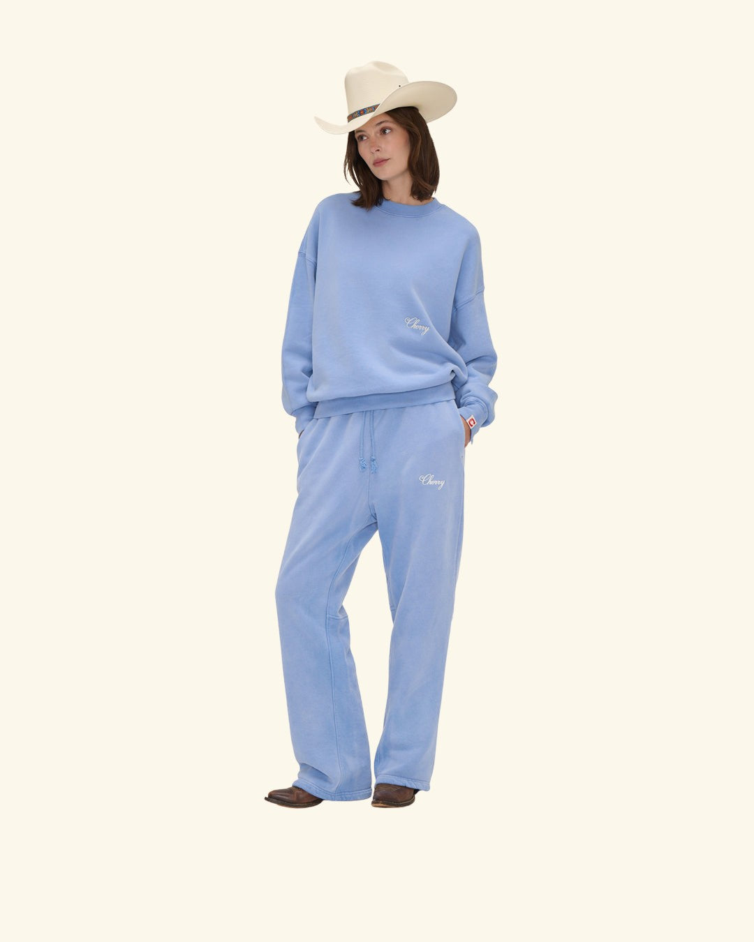 American Classic Sweatpants (Sun Faded Blue)