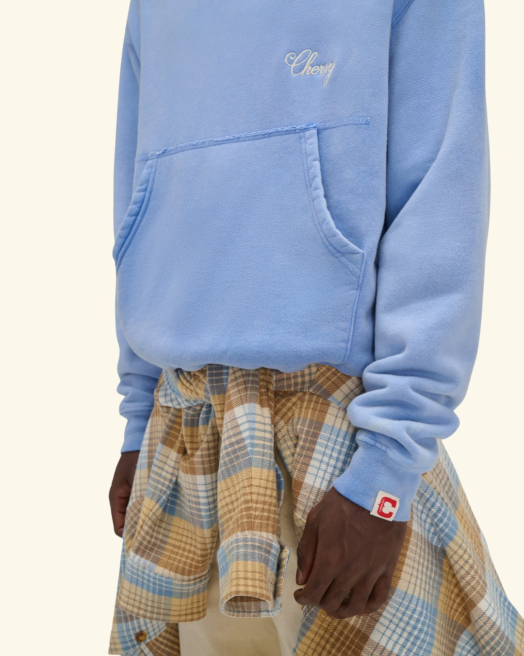 American Classic Hoodie (Sun Faded Blue)