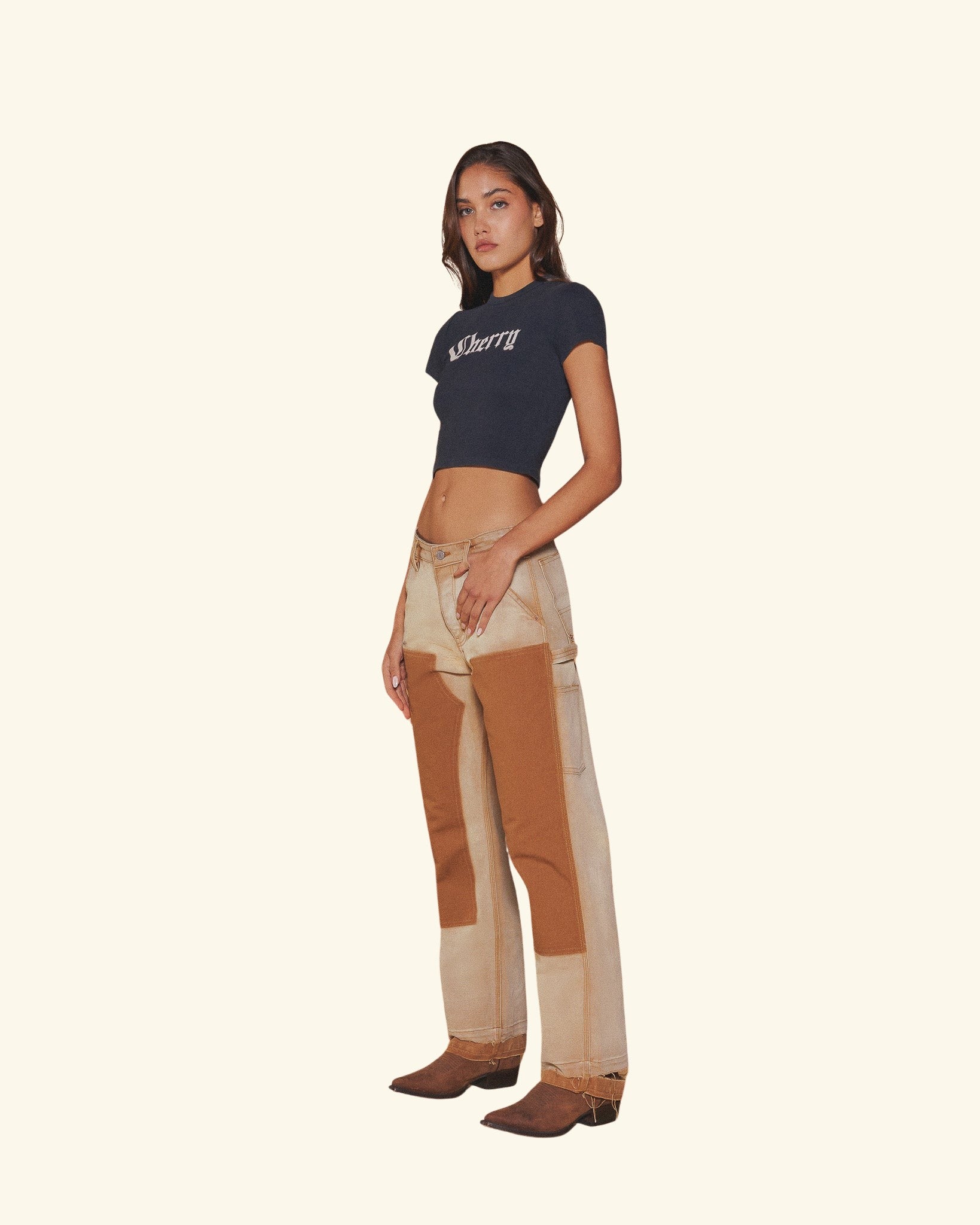Sun-Faded Painter Pants (Tan)