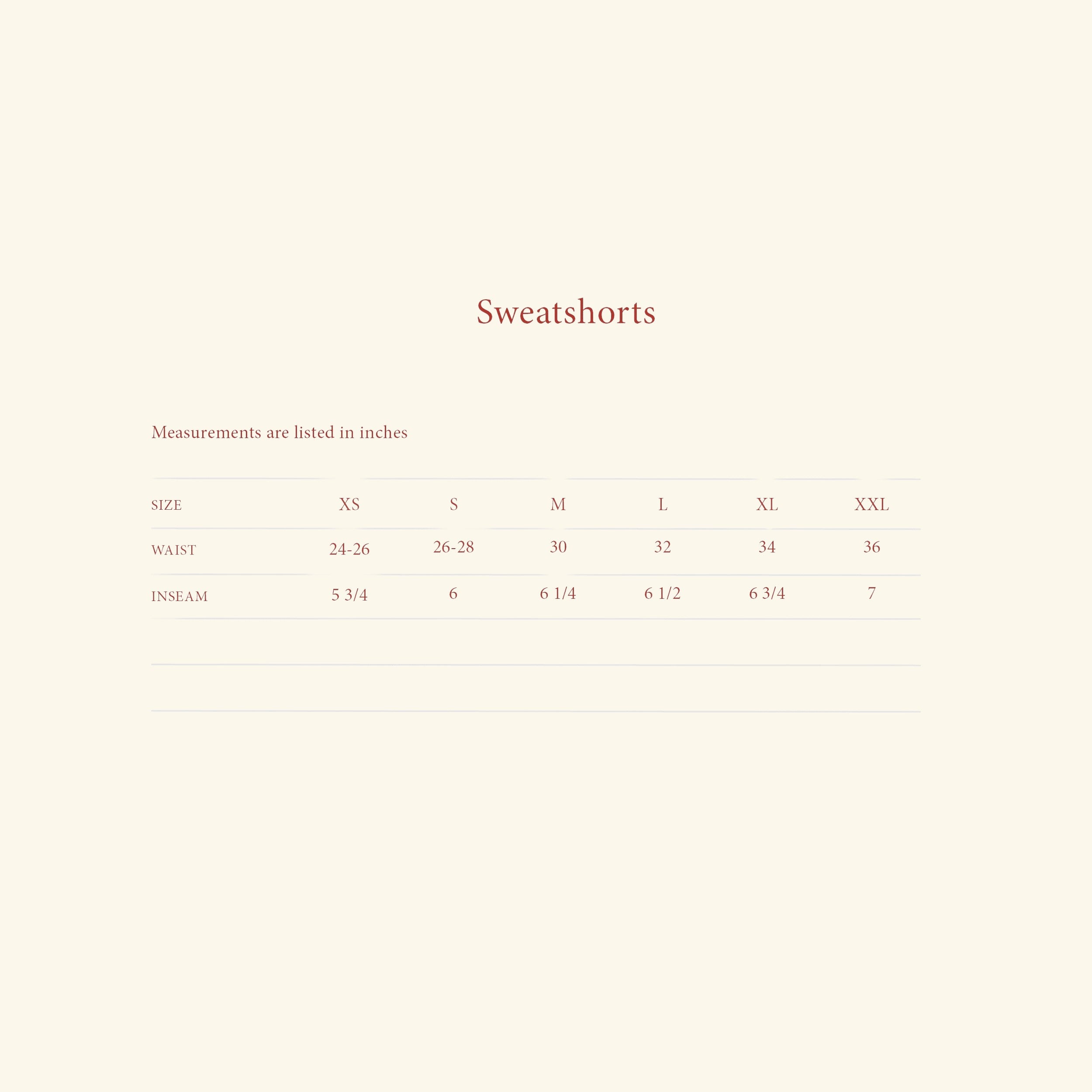 Baja Sweatshorts (Desert Sand)