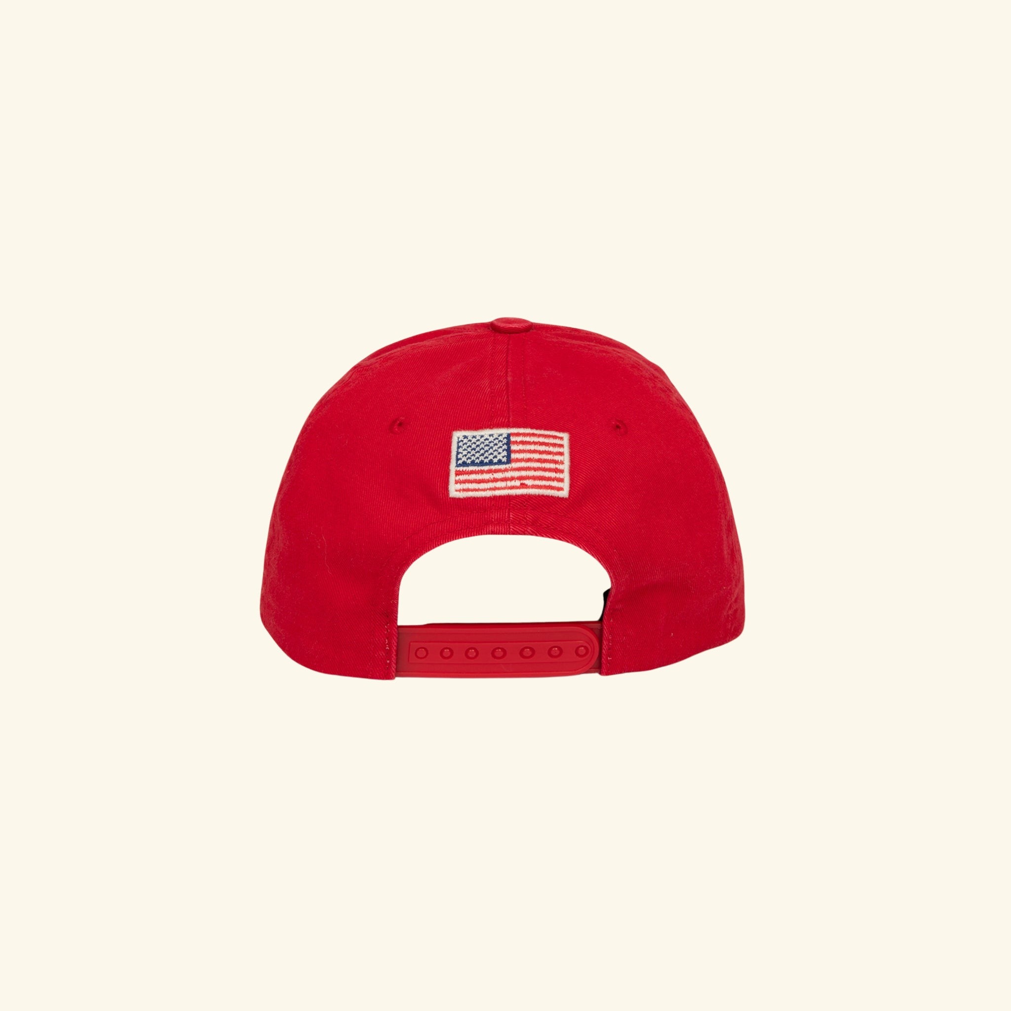 Cherry American Unstructured Hat (Red)