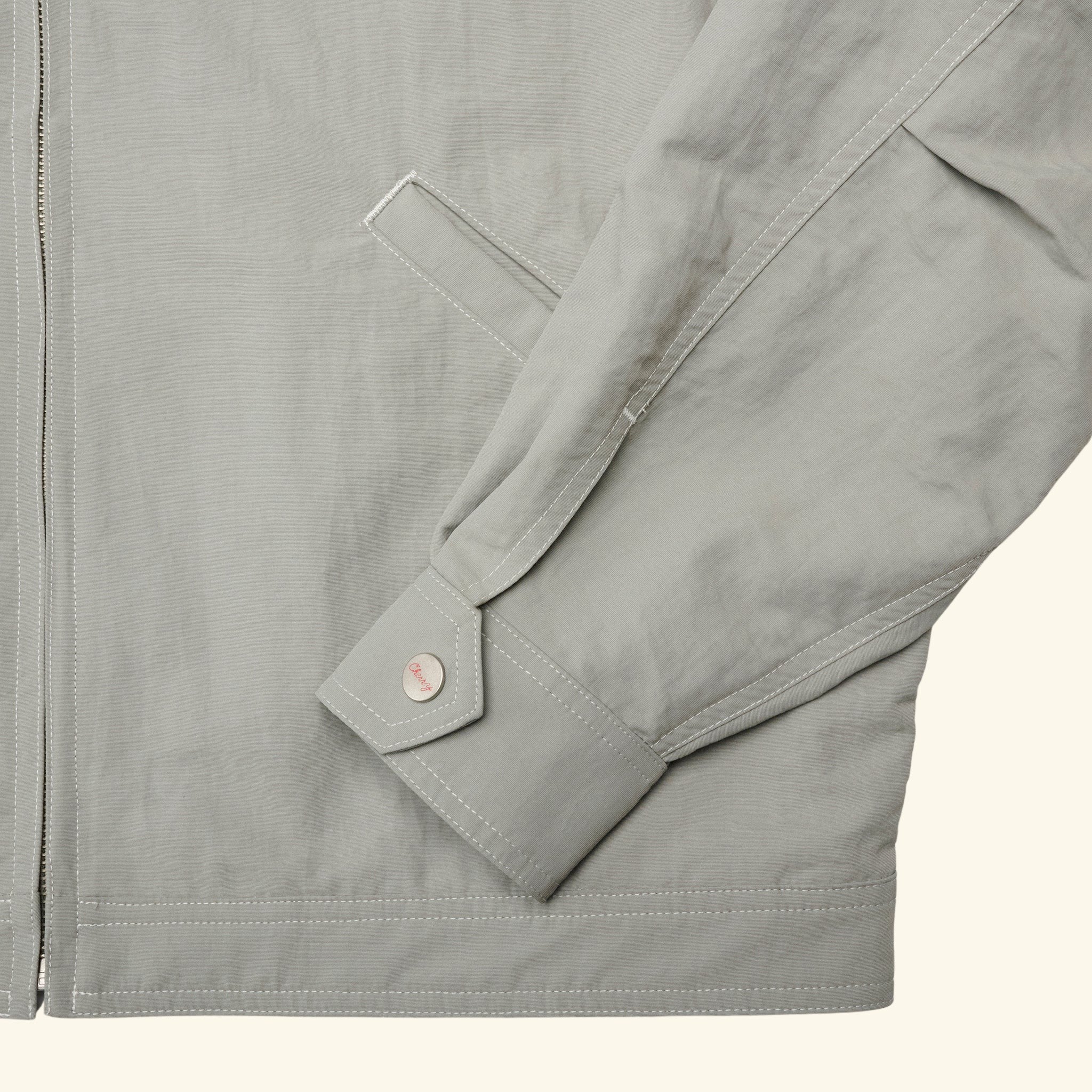 Nylon Running Jacket (Smoke)