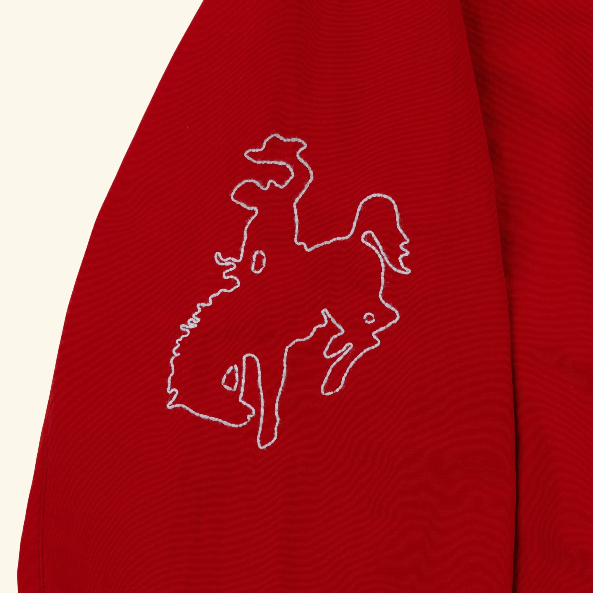 Nylon Championship Jacket (Red)