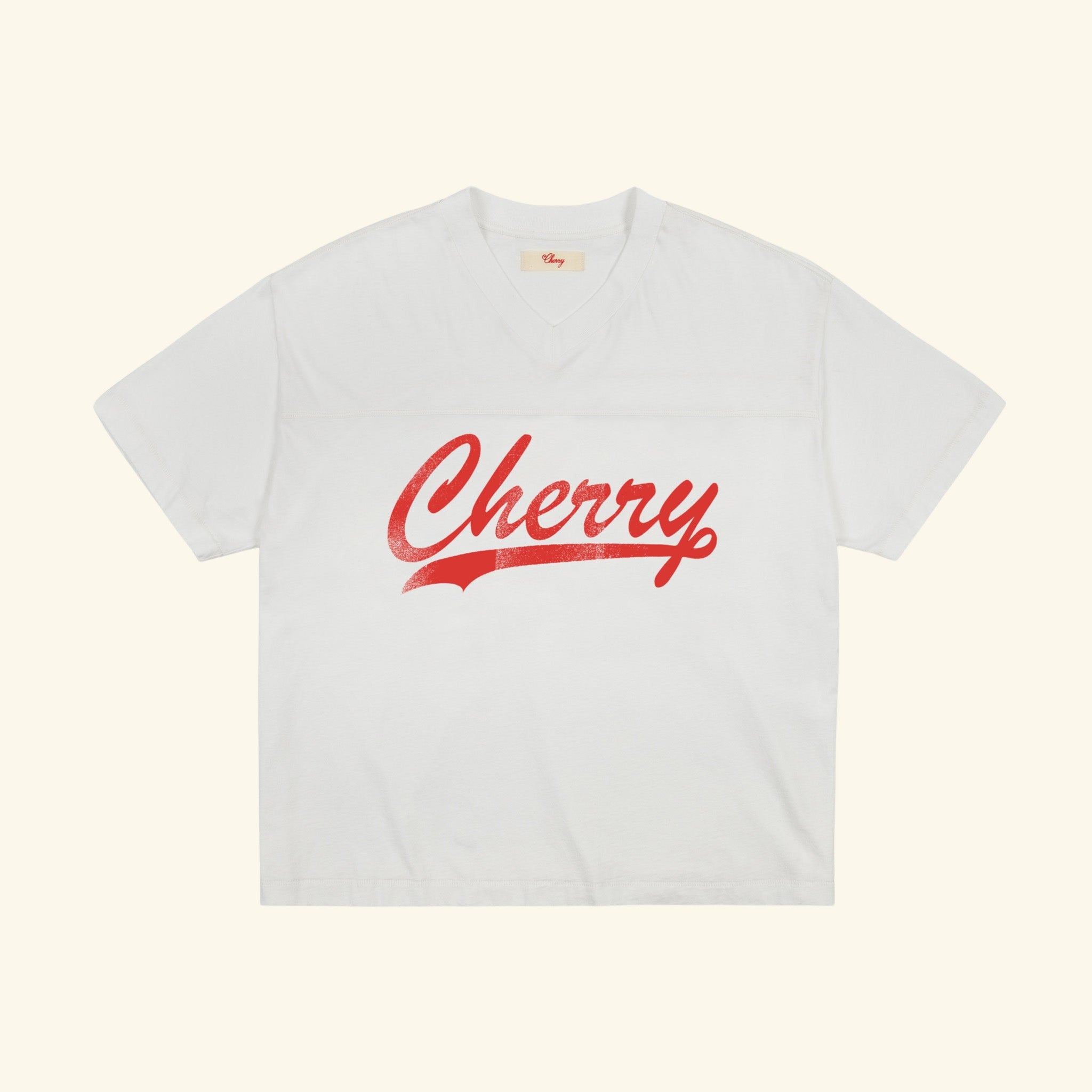 Cotton Football Boxy Jersey (Vintage White)