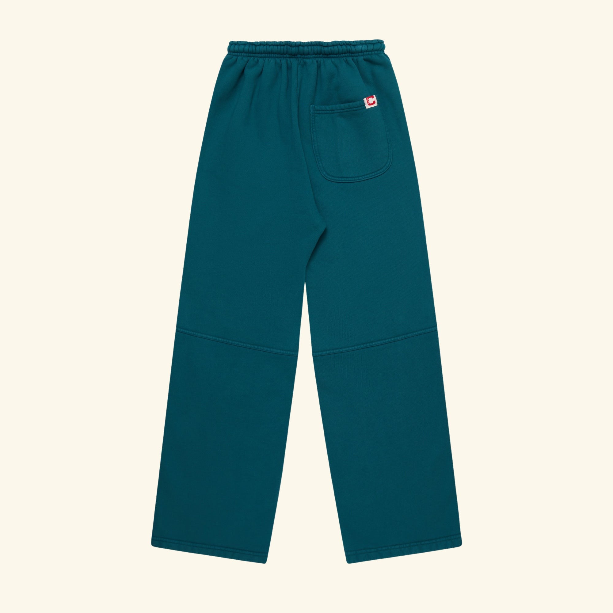 Embroidered Navajo Parachute Sweatpants (Emerald)