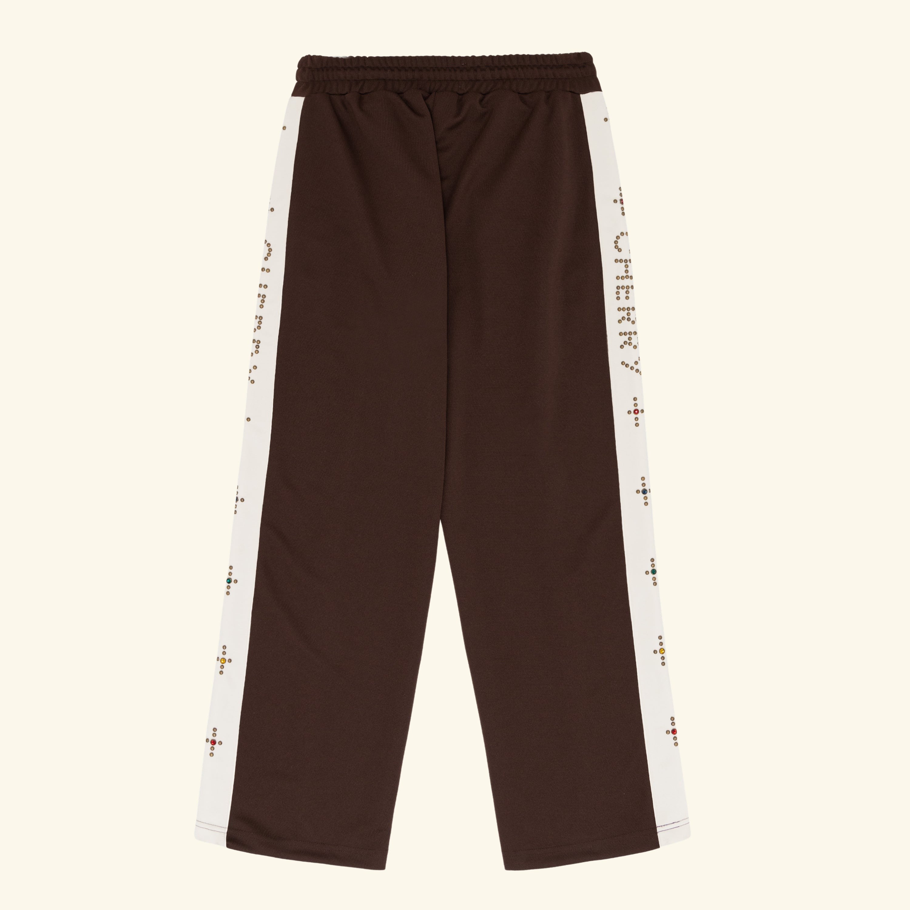 Studded Track Pants (Brown) – CHERRY LA