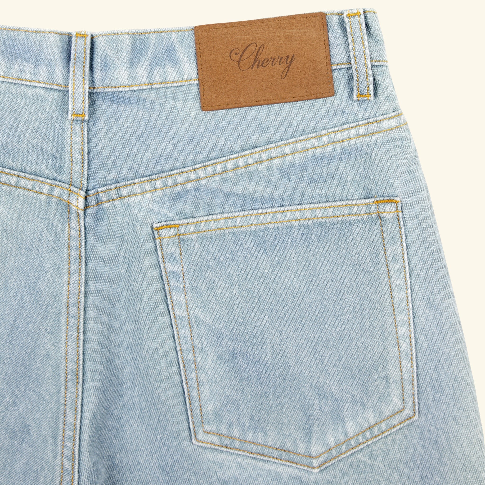 Denim Shorts (Light Wash)