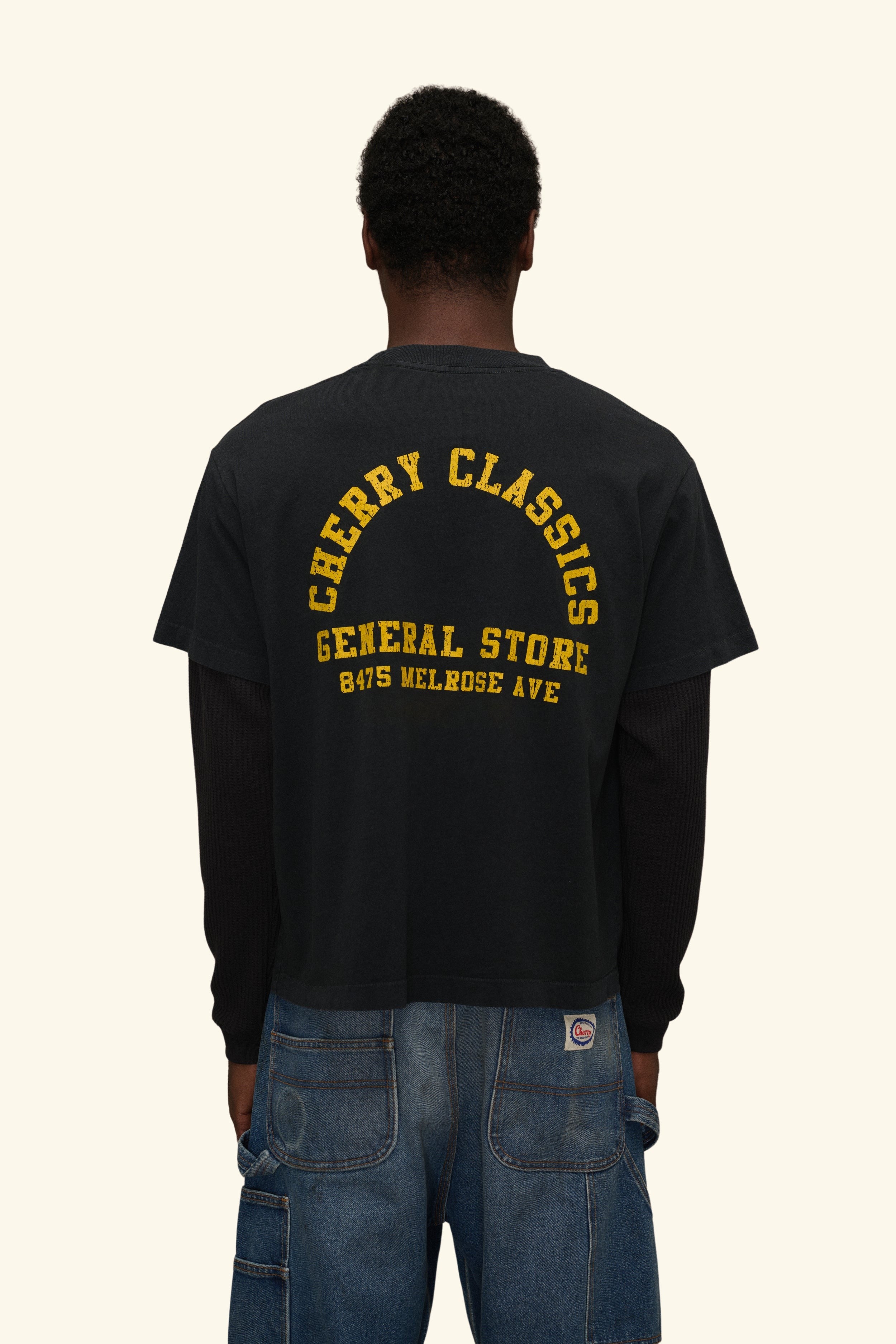 General Store Boxy Long Sleeve Thermal (Vintage Black) – CHERRY LA