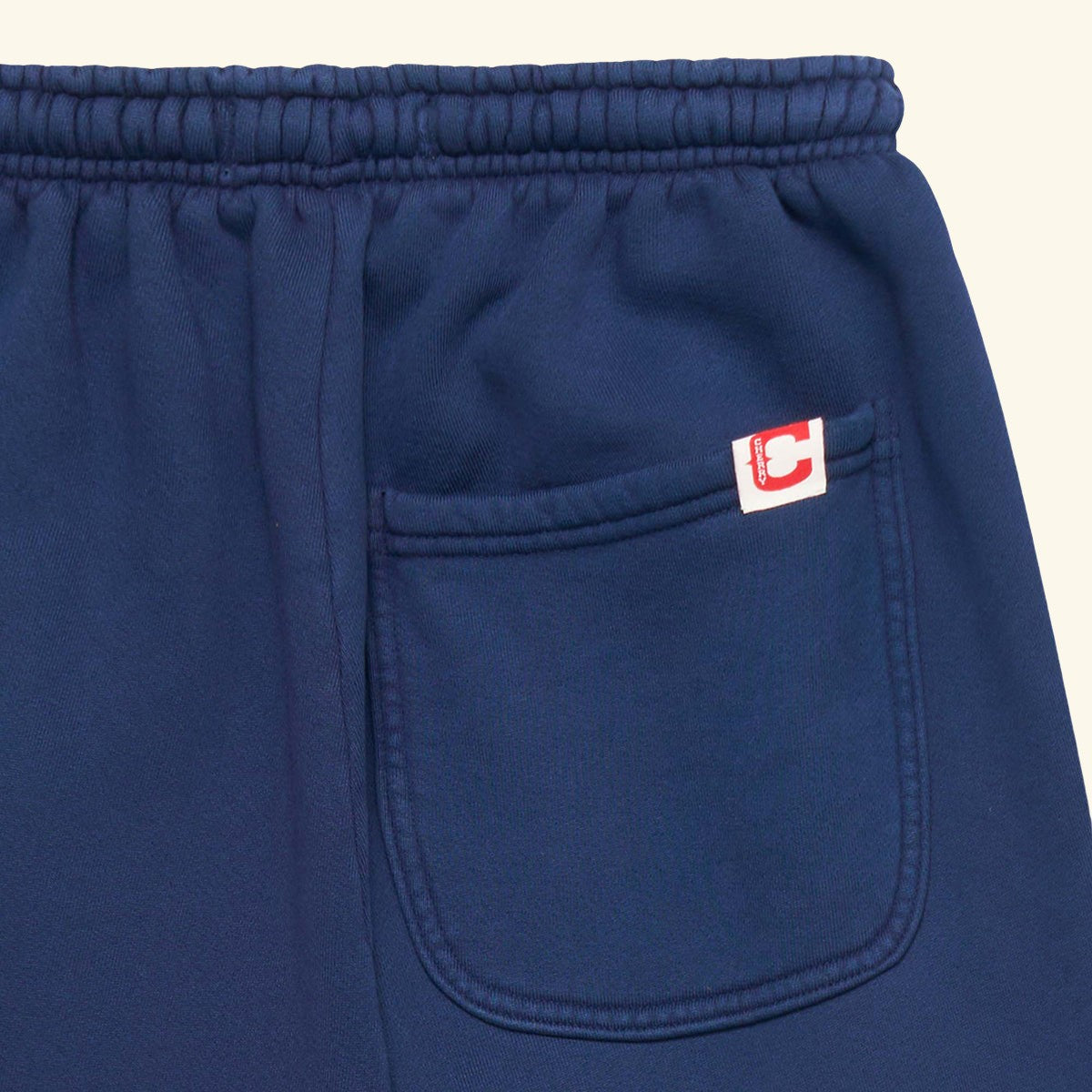 Embroidered Navajo Parachute Sweatpants (Navy)