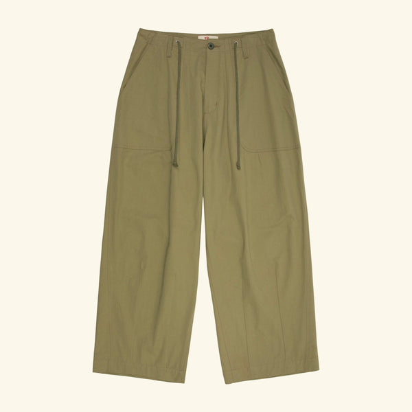 Twill Parachute Pants (Cactus Green) – CHERRY LA