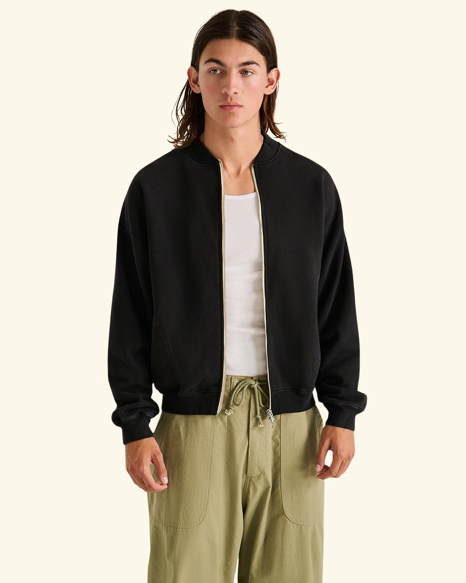 Five Star Zip Up Crewneck