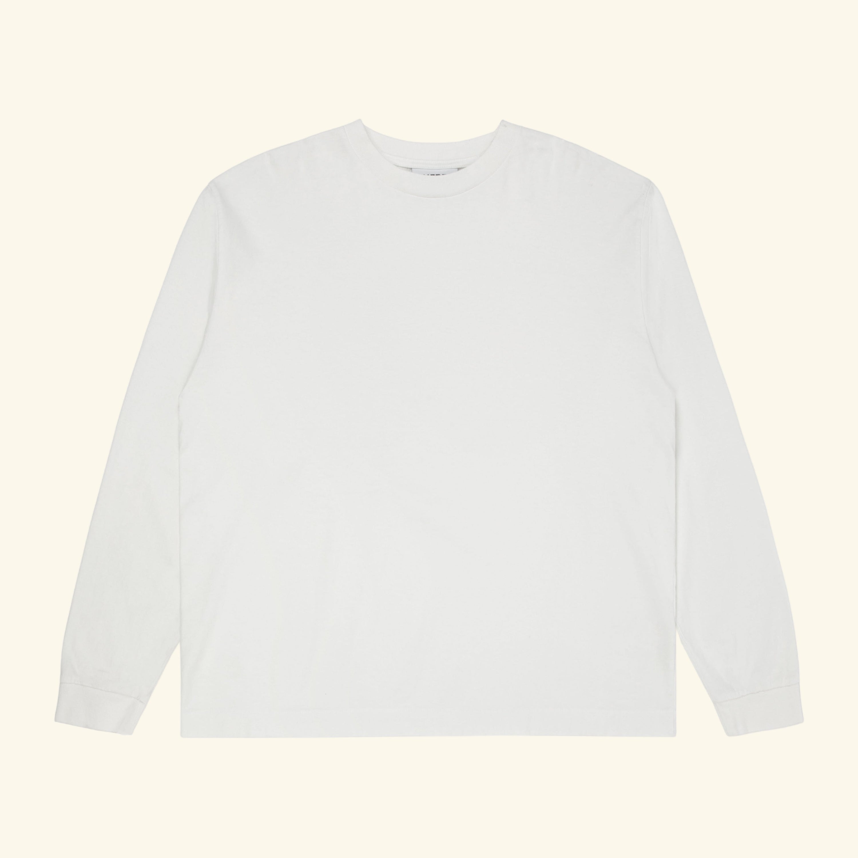 Basic L/S T-Shirt (Vintage White)