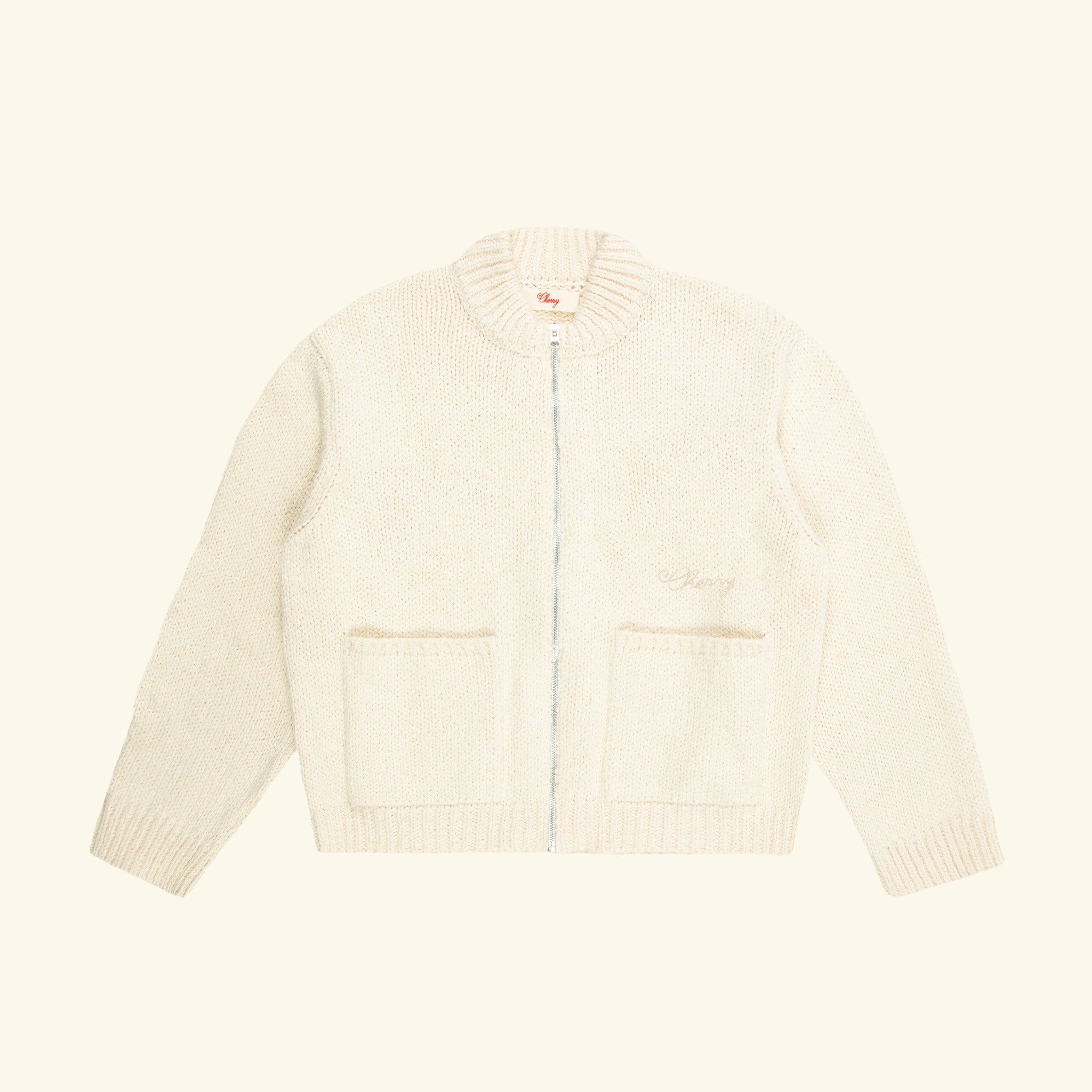 Cotton Knit Club Jacket