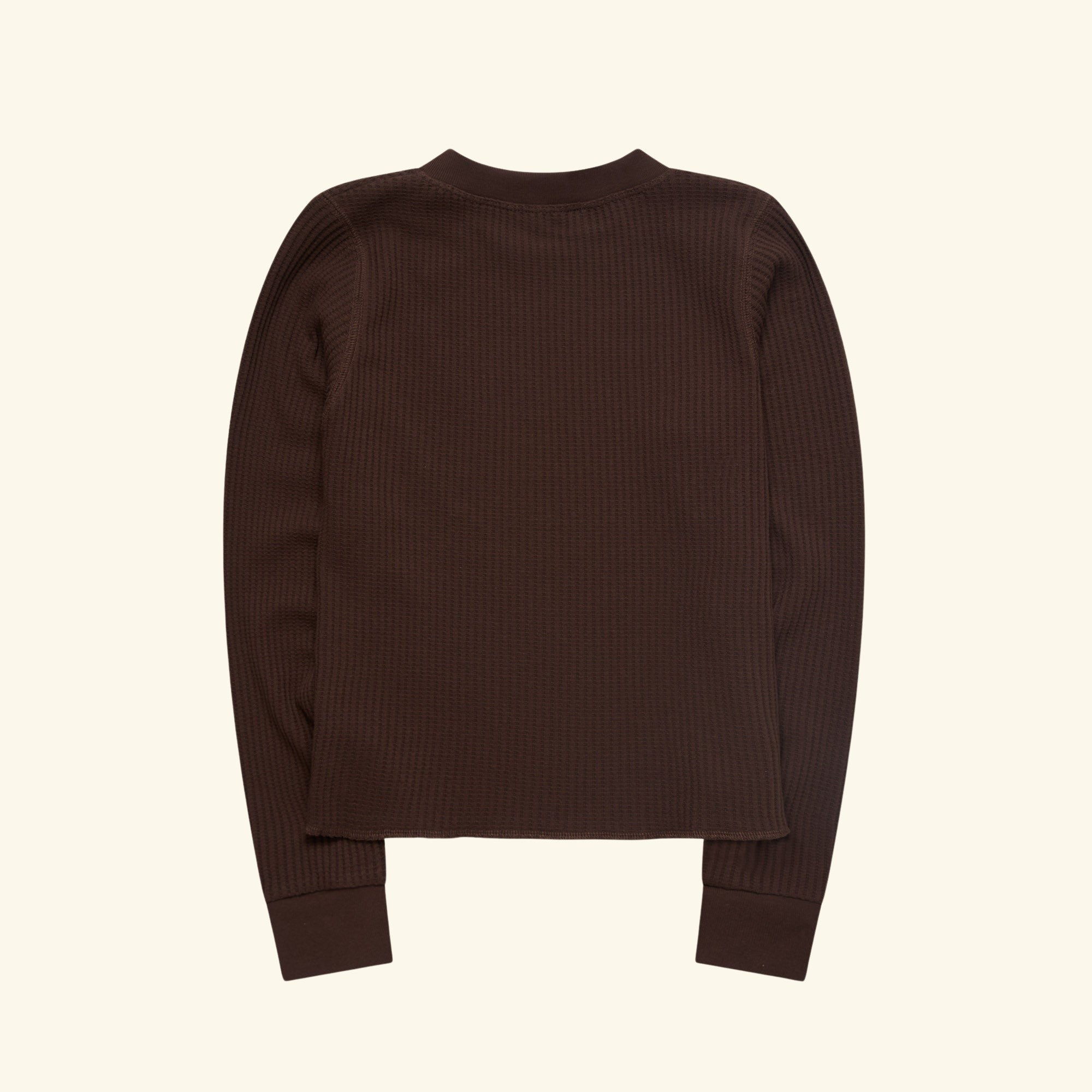 Women's Heartbeat Thermal Longsleeve (Chocolate)