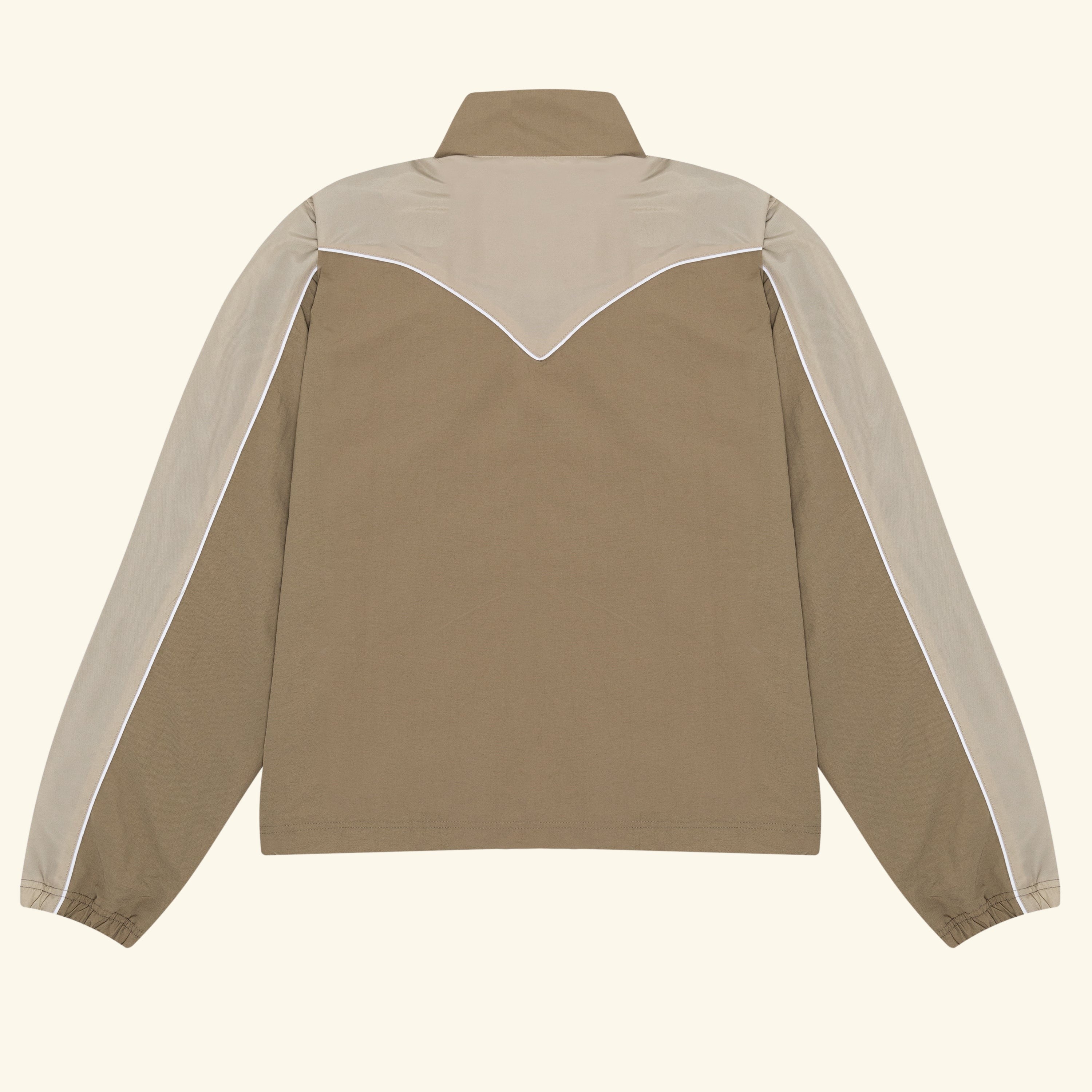 Western Track Jacket (Khaki)