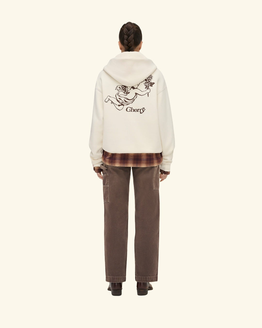Cherry x GDC Angel Men's Hoodie (Cream) – CHERRY LA