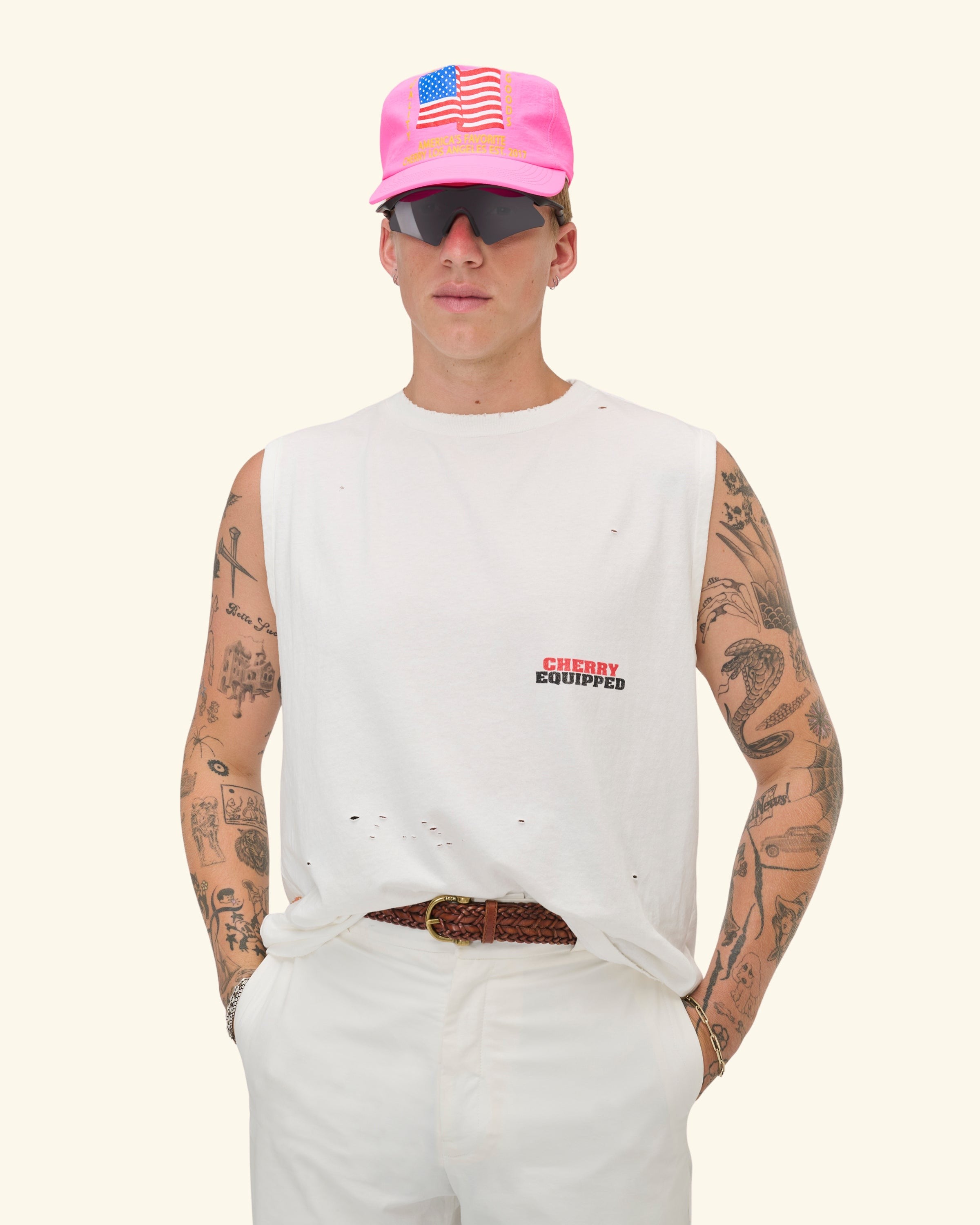 America's Favorite 5 Panel Hat (Fuchsia)