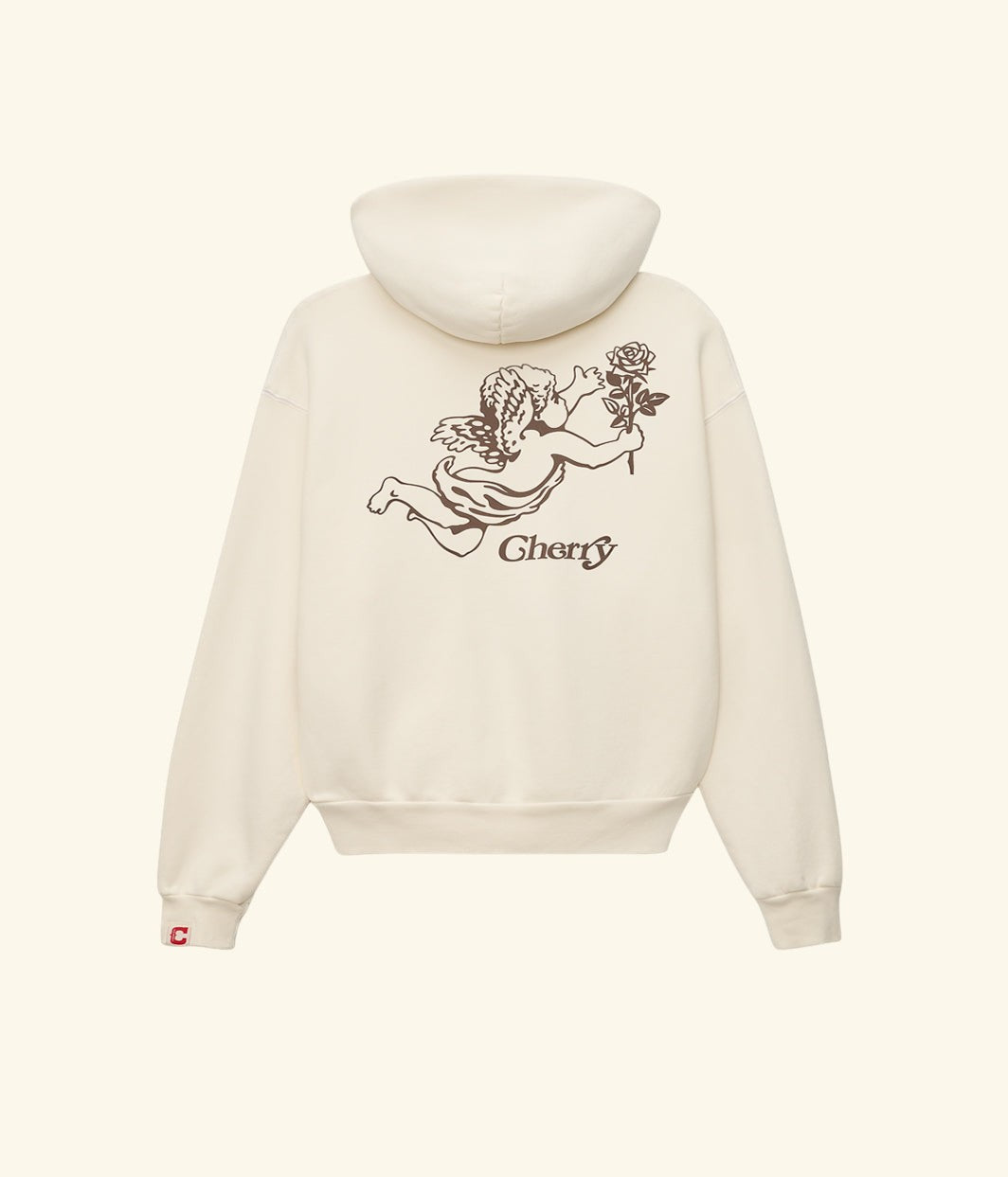 Cherry x GDC Angel Men's Hoodie (Cream)