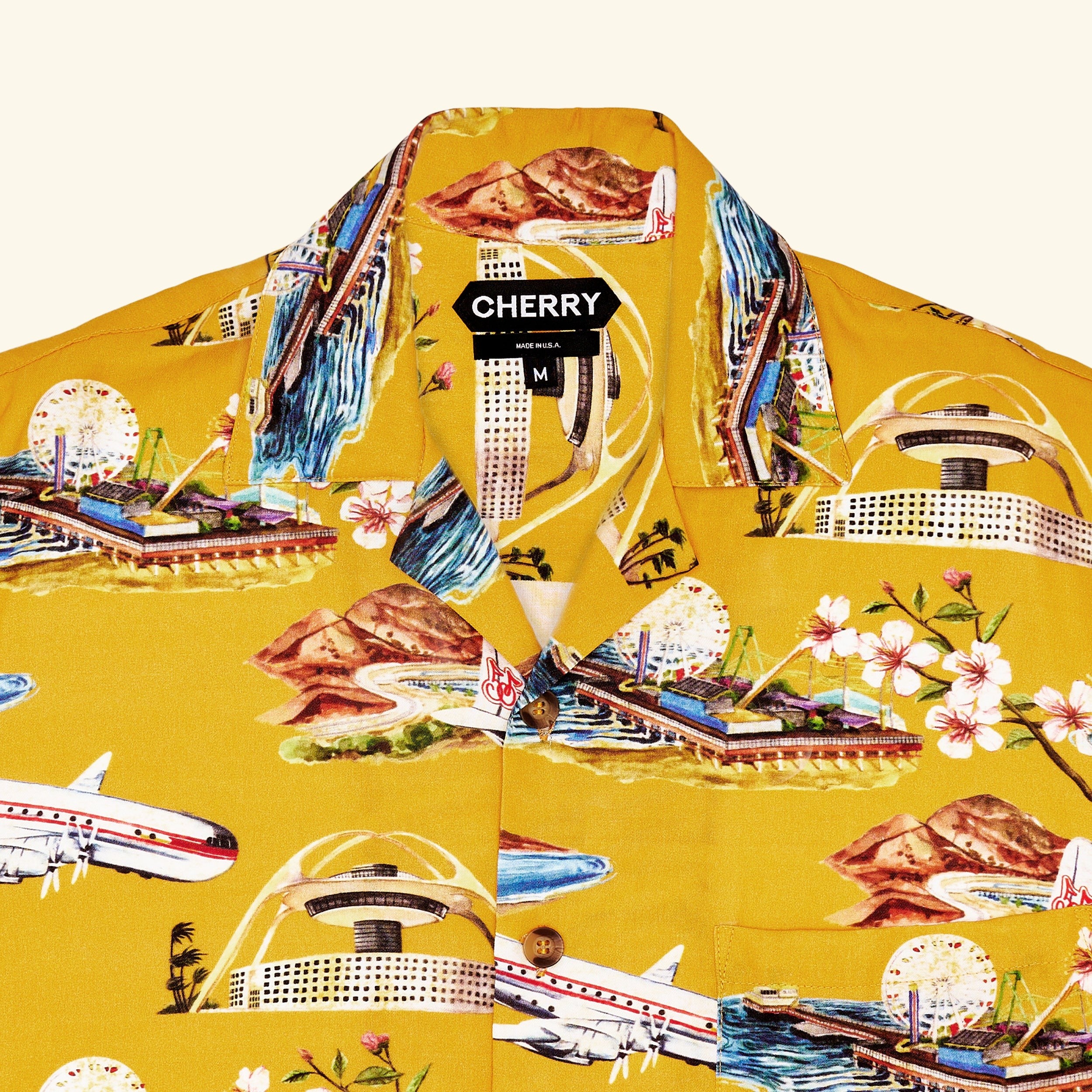 California Vacation Shirt (Gold)