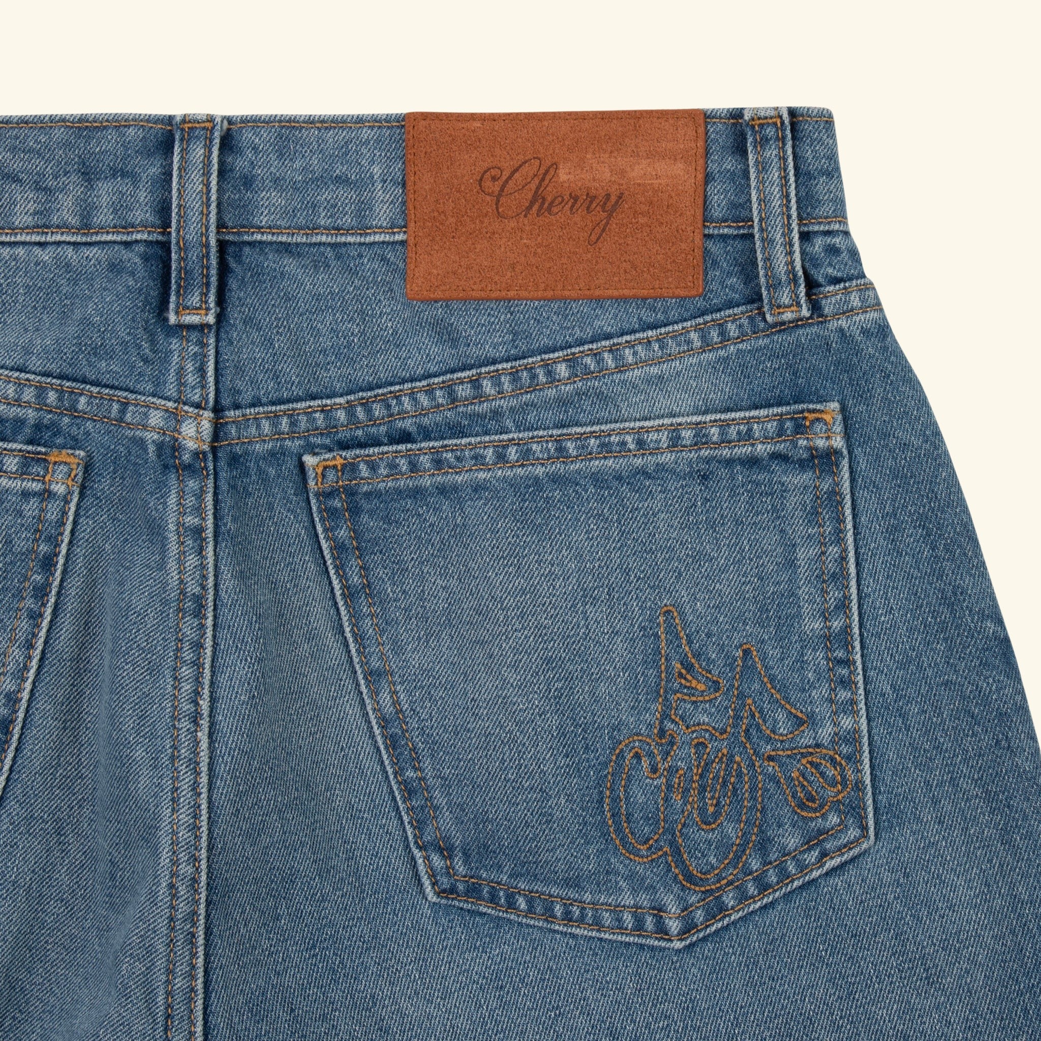 Relaxed Medium Cowboy Wash Jeans