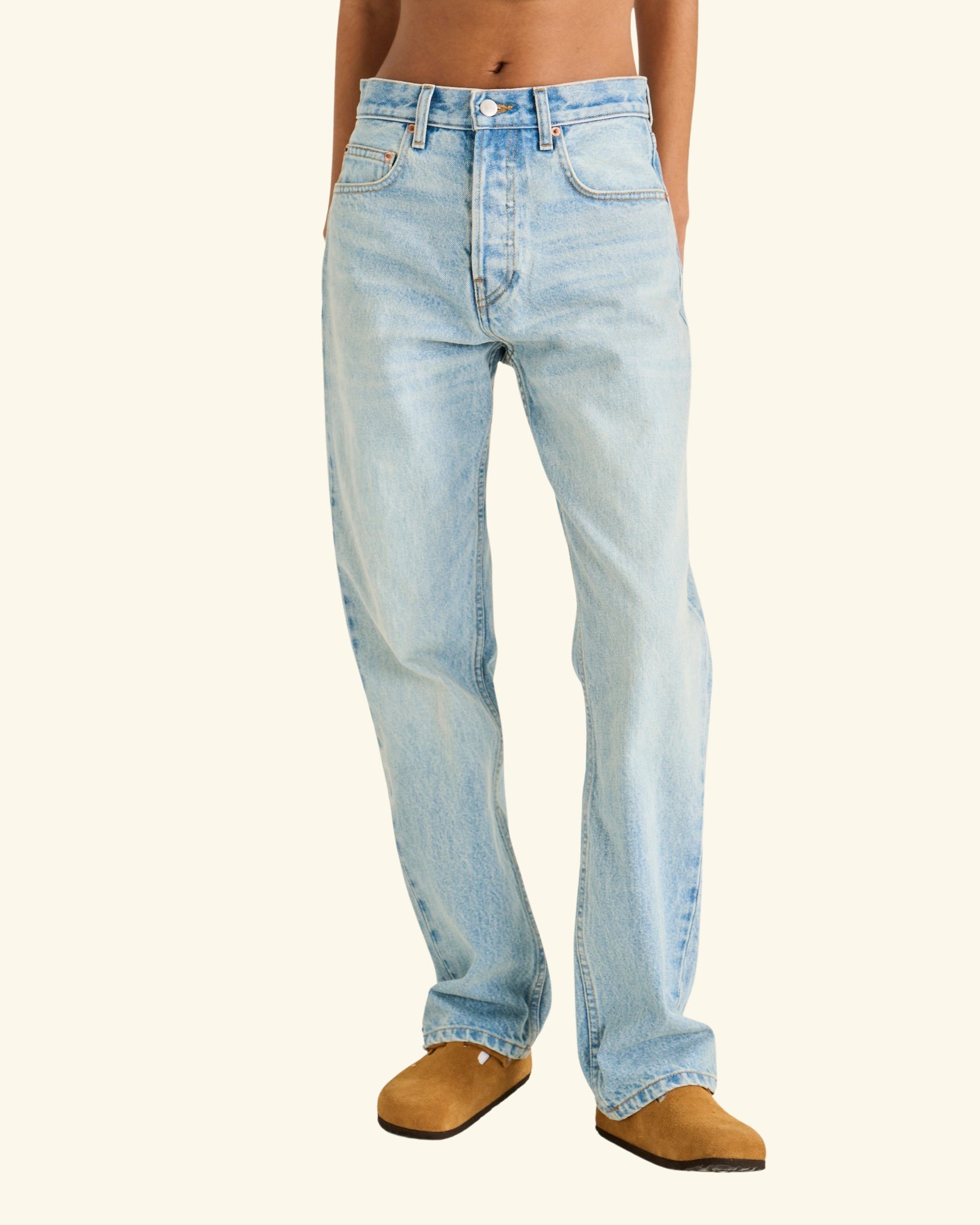 Straight 5 Pocket Denim