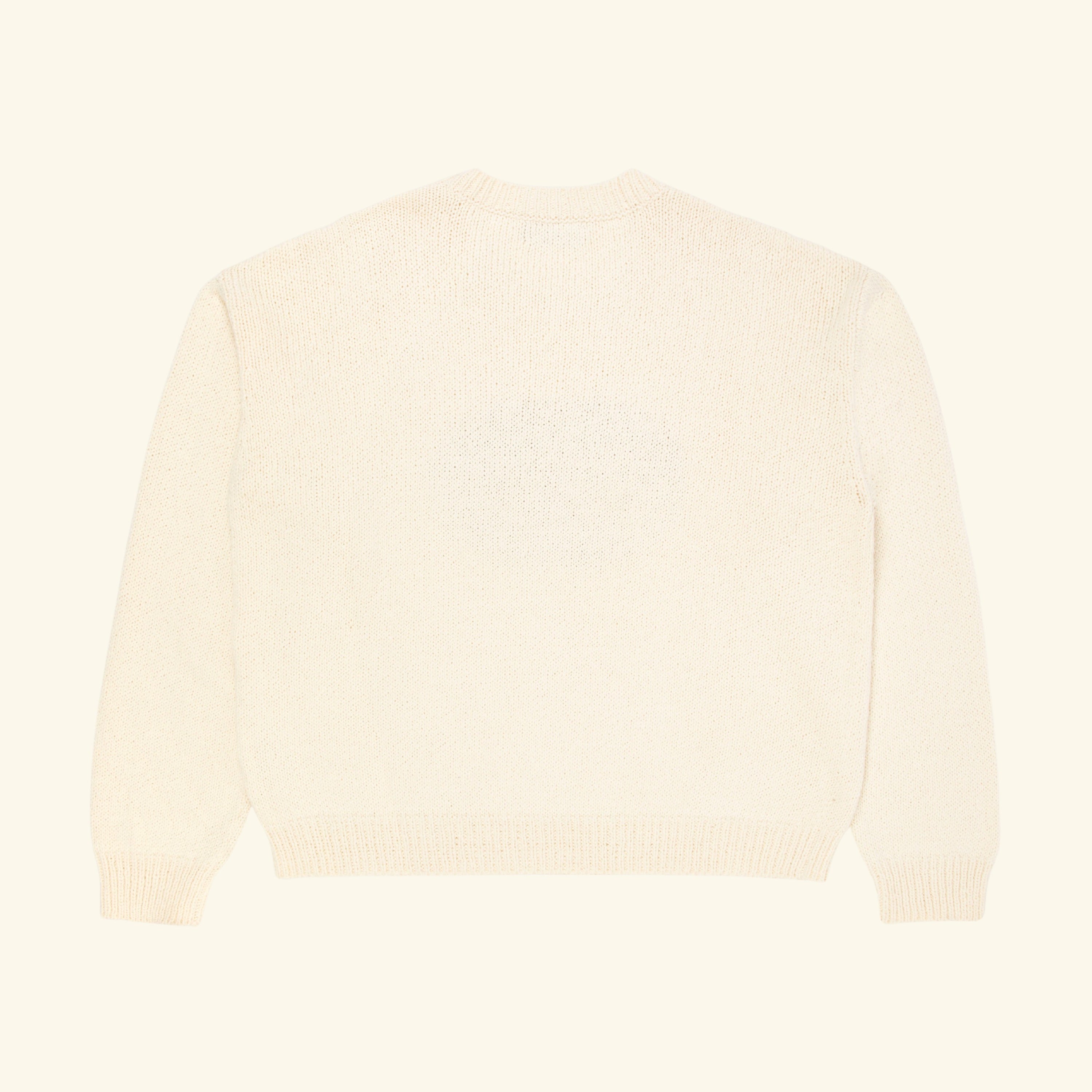USA Knit Crewneck (Cream)