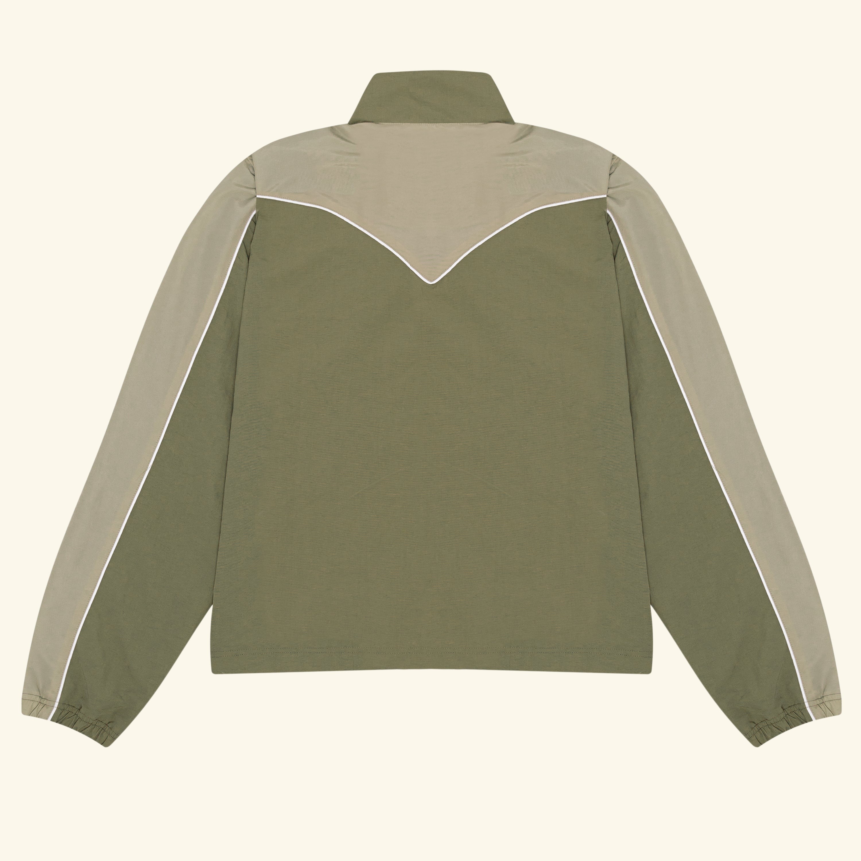 Western Track Jacket (Olive)